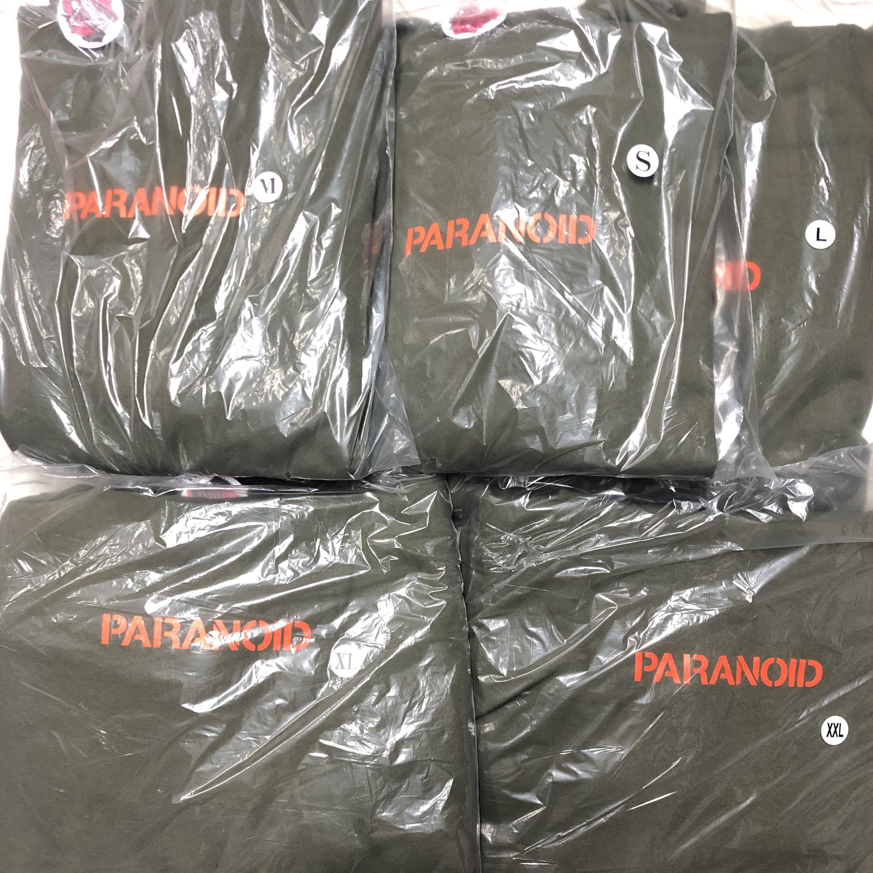Anti Social Social Club × Undefeated DS SS21 Orange ASSC X UNDFTD Paranoid Olive Hoodie Supreme Size US L / EU 52-54 / 3 - 8 Thumbnail
