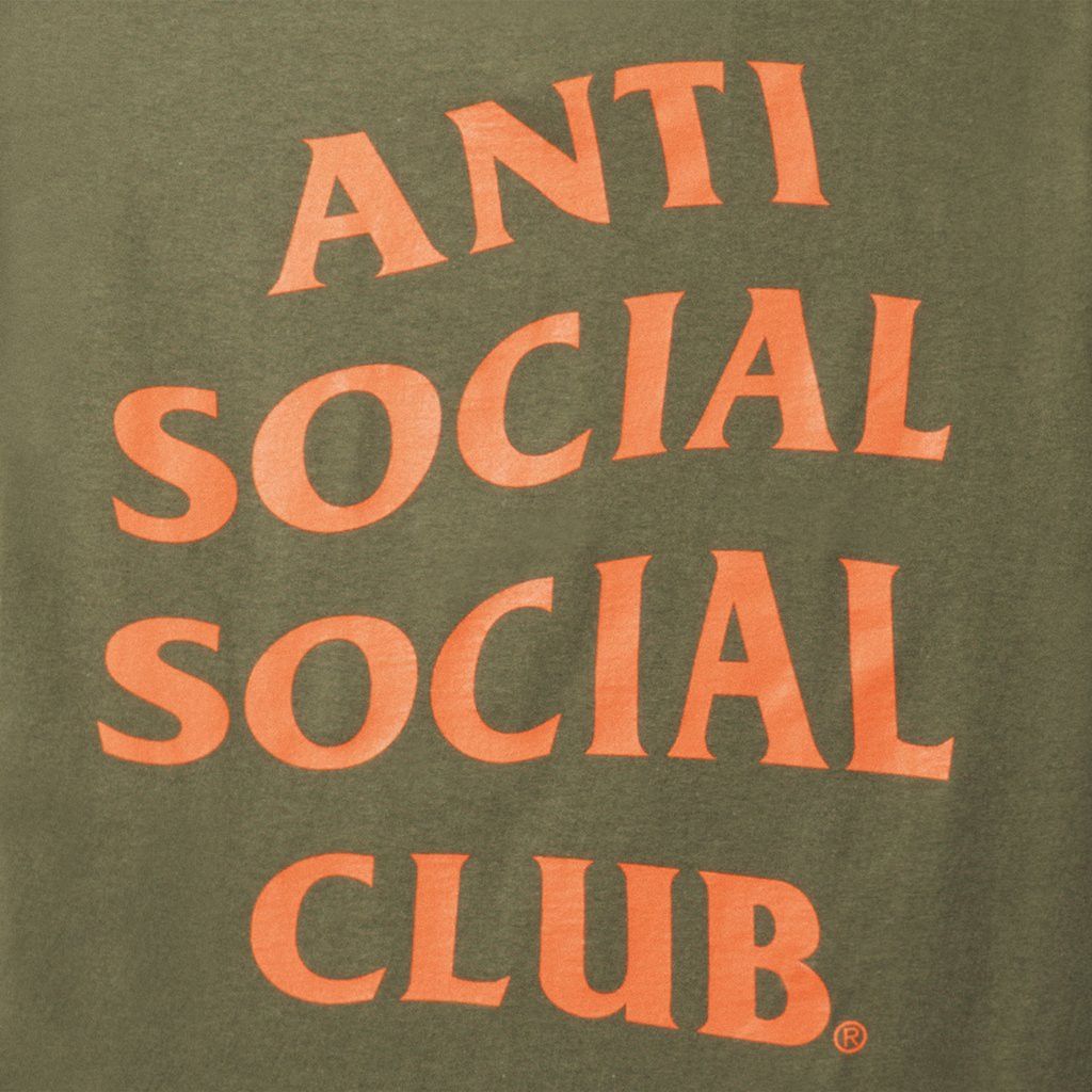 Anti Social Social Club × Undefeated DS SS21 Orange ASSC X UNDFTD Paranoid Olive Hoodie Supreme Size US L / EU 52-54 / 3 - 3 Thumbnail