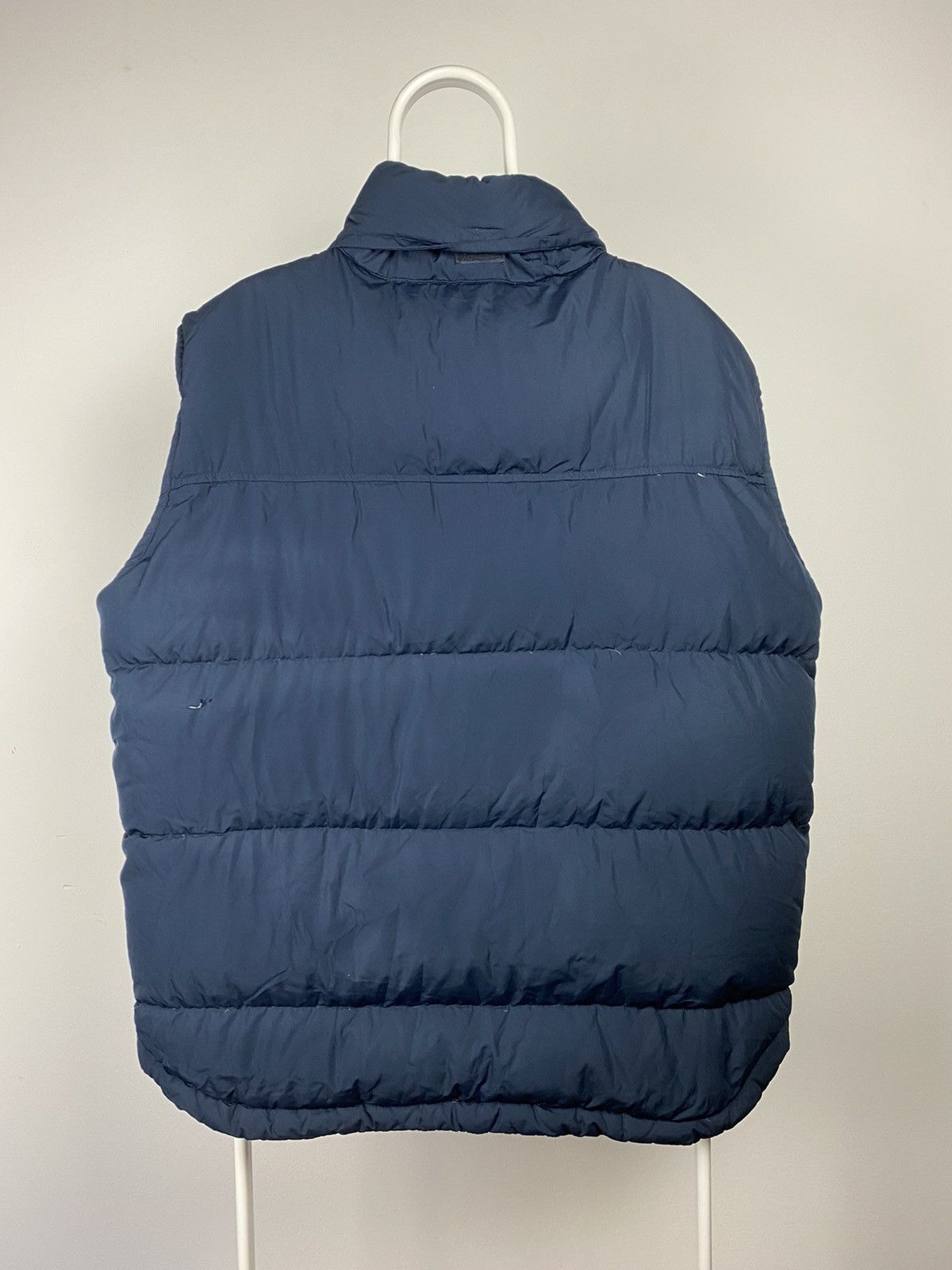 Nike × Vintage Nike vintage navy puffer vest small swoosh 2000s Size US XL / EU 56 / 4 - 5 Thumbnail