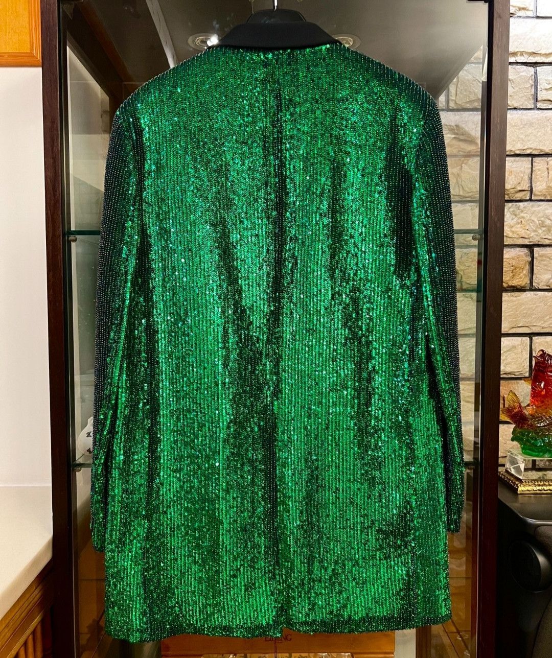 Saint Laurent Paris saint laurent Colorful Beads Green Scale Suit Size US M / EU 48-50 / 2 - 4 Thumbnail
