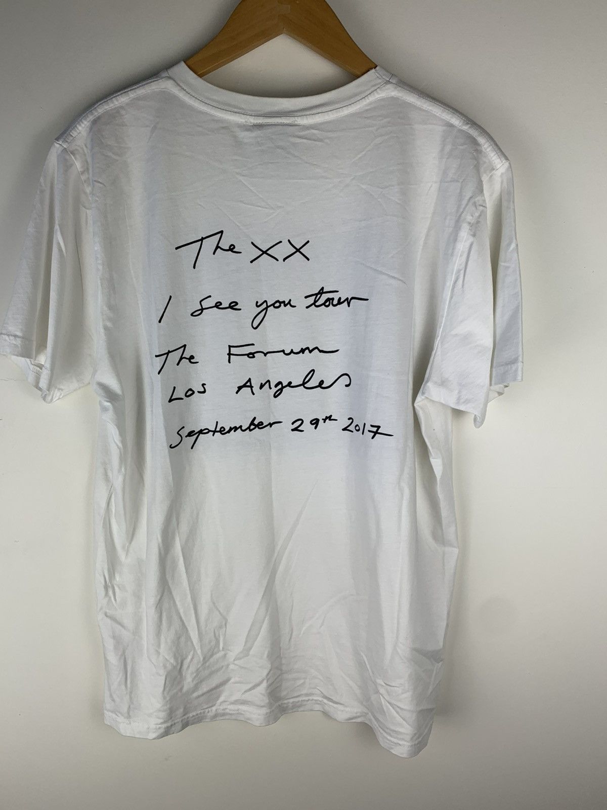 Band Tees The XX I See you tour tee Size US M / EU 48-50 / 2 - 2 Thumbnail