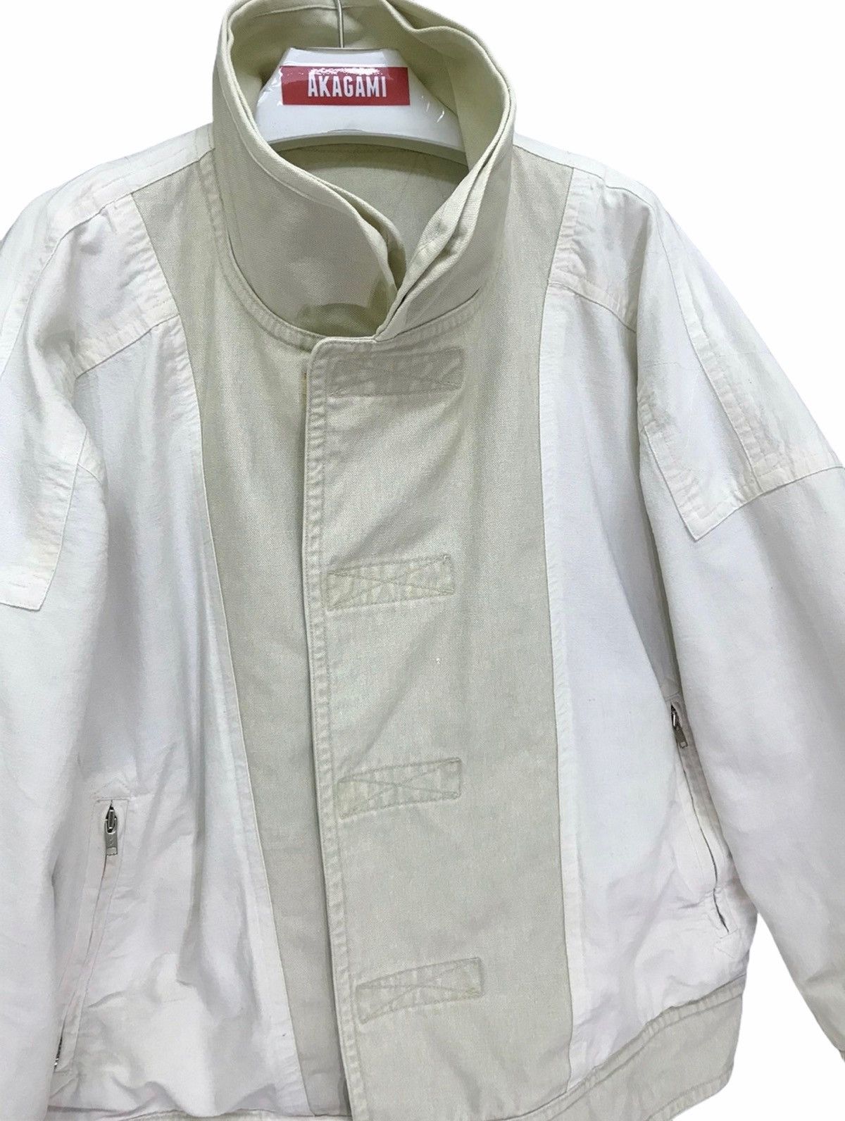 ⚡Rarest! 80s Issey Sport Reversible Jacket Cotton Canvas