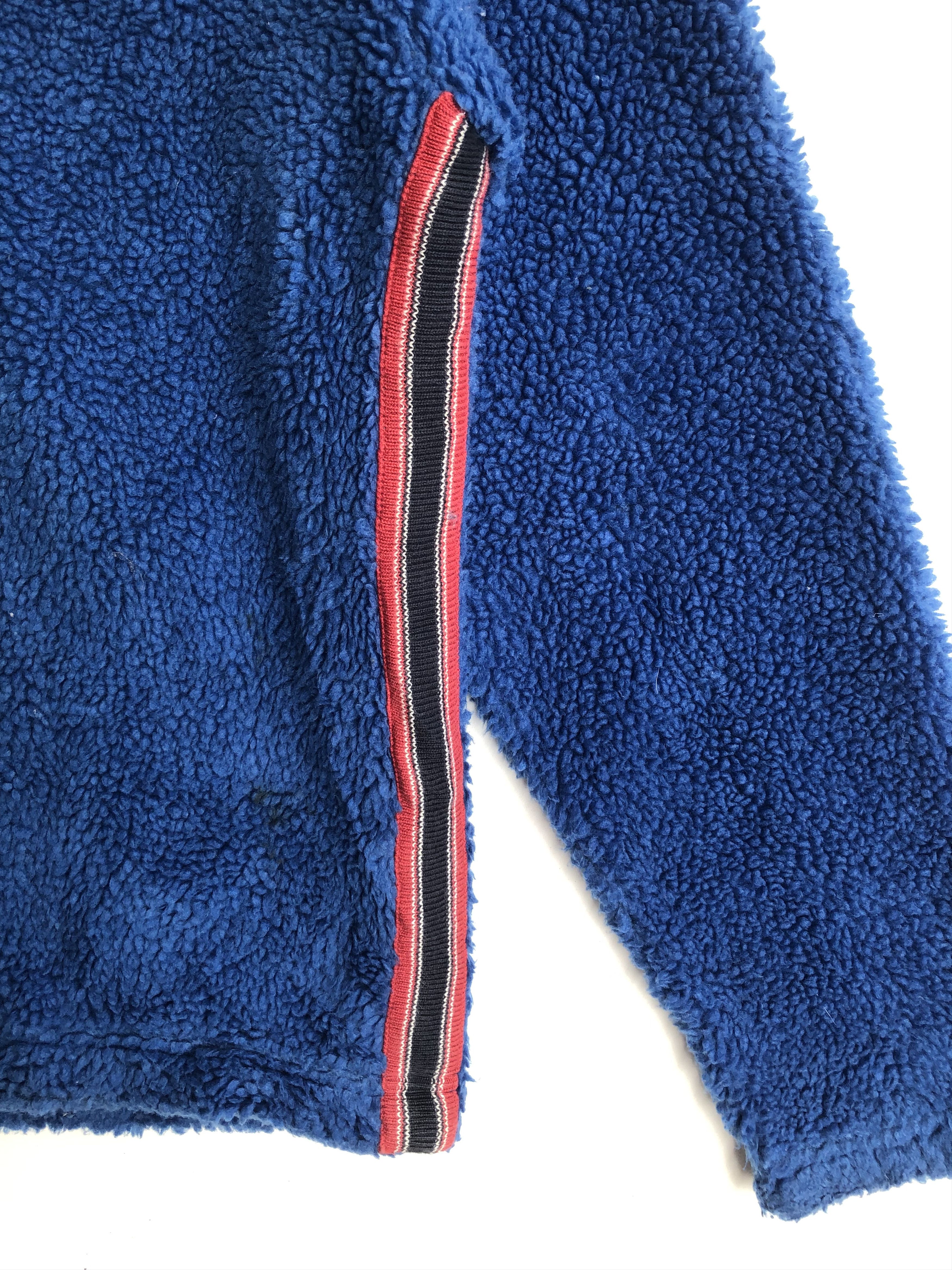 Napapijri × Vintage VINTAGE NAPAPIJRI SHERPA FLEECE PULLOVER JACKET Size US S / EU 44-46 / 1 - 5 Thumbnail