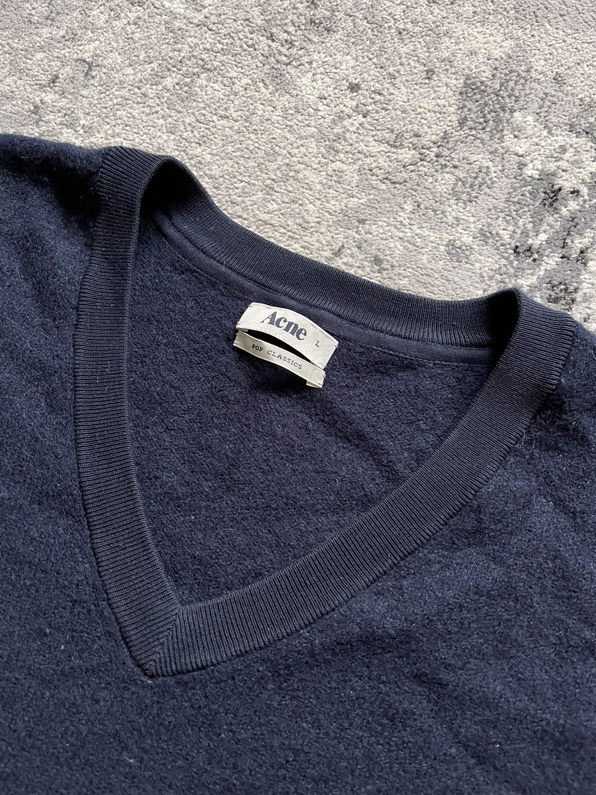 Acne Studios Acne Studios Knitted Sweater L 100% Lambswool Size US L / EU 52-54 / 3 - 2 Thumbnail
