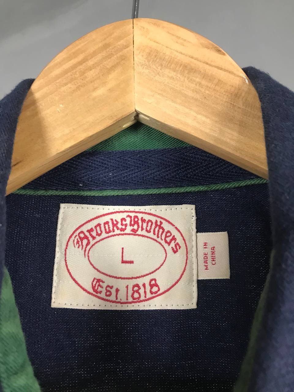 Brooks Brothers × Designer Brooks Brother designer luxury multicolor rugby sweatshirt Size US L / EU 52-54 / 3 - 5 Thumbnail
