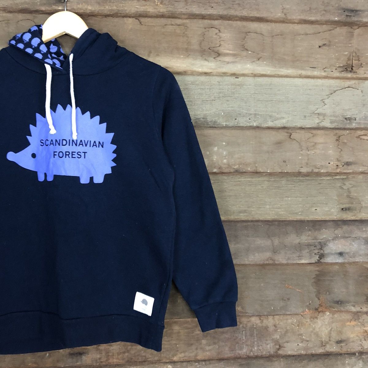 Japanese Brand Scandinavian Forest Blue Hoodies #3711 Size M / US 6-8 / IT 42-44 - 5 Thumbnail