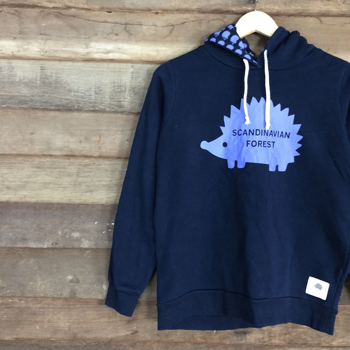 Japanese Brand Scandinavian Forest Blue Hoodies #3711 Size M / US 6-8 / IT 42-44 - 7 Thumbnail