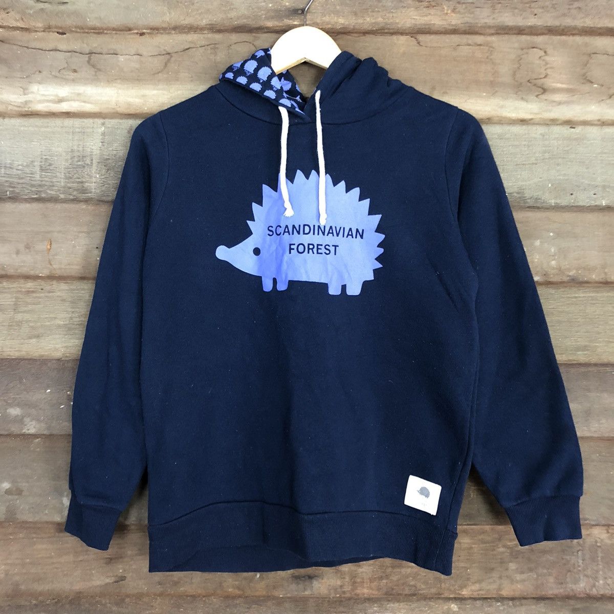 Japanese Brand Scandinavian Forest Blue Hoodies #3711 Size M / US 6-8 / IT 42-44 - 8 Thumbnail
