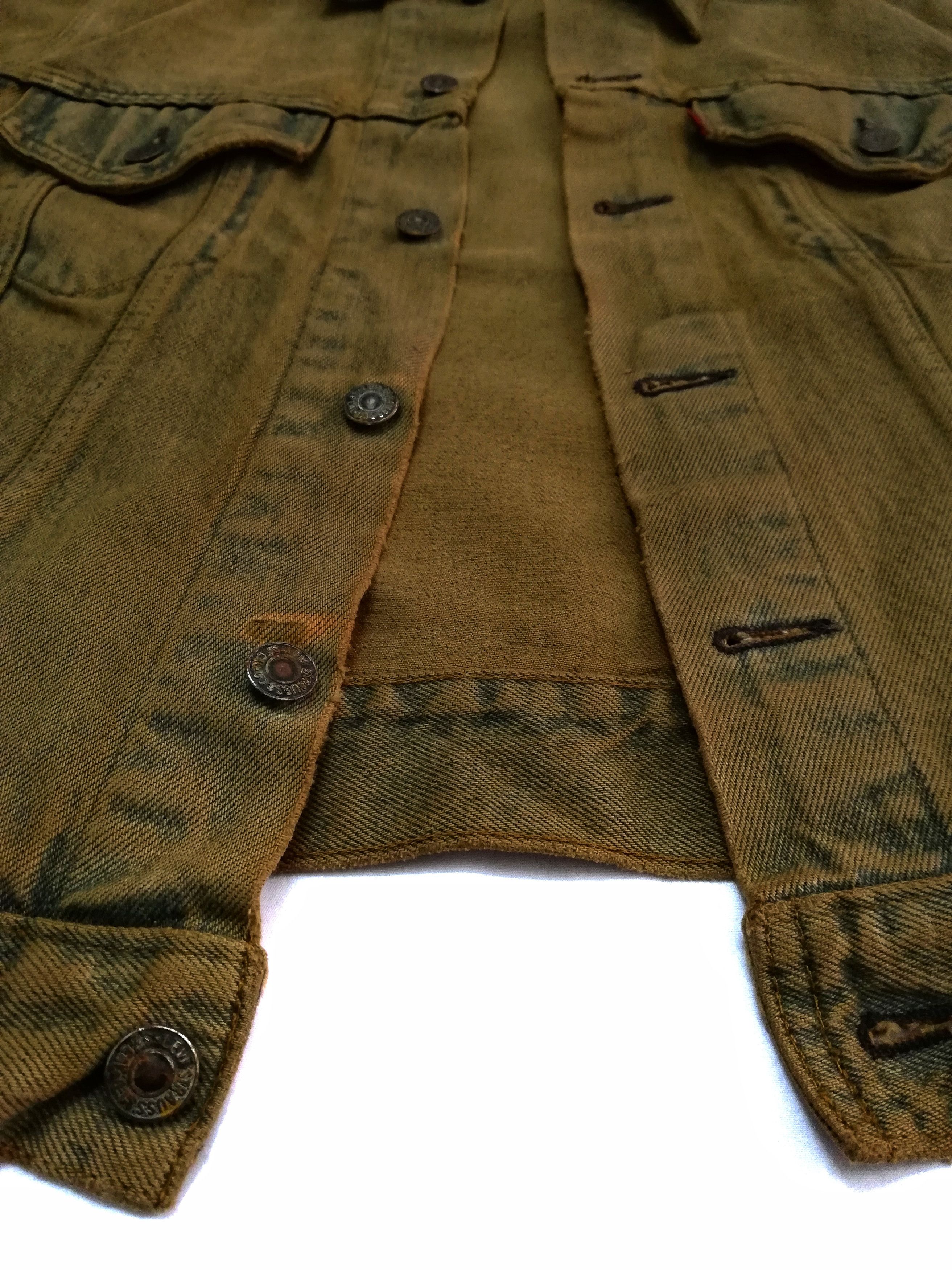 Levi's Vintage Clothing × Vintage 🔥Rare!! 80's Light Levi’s Rusty Colour Denim Jacket🔥 Size US M / EU 48-50 / 2 - 6 Thumbnail