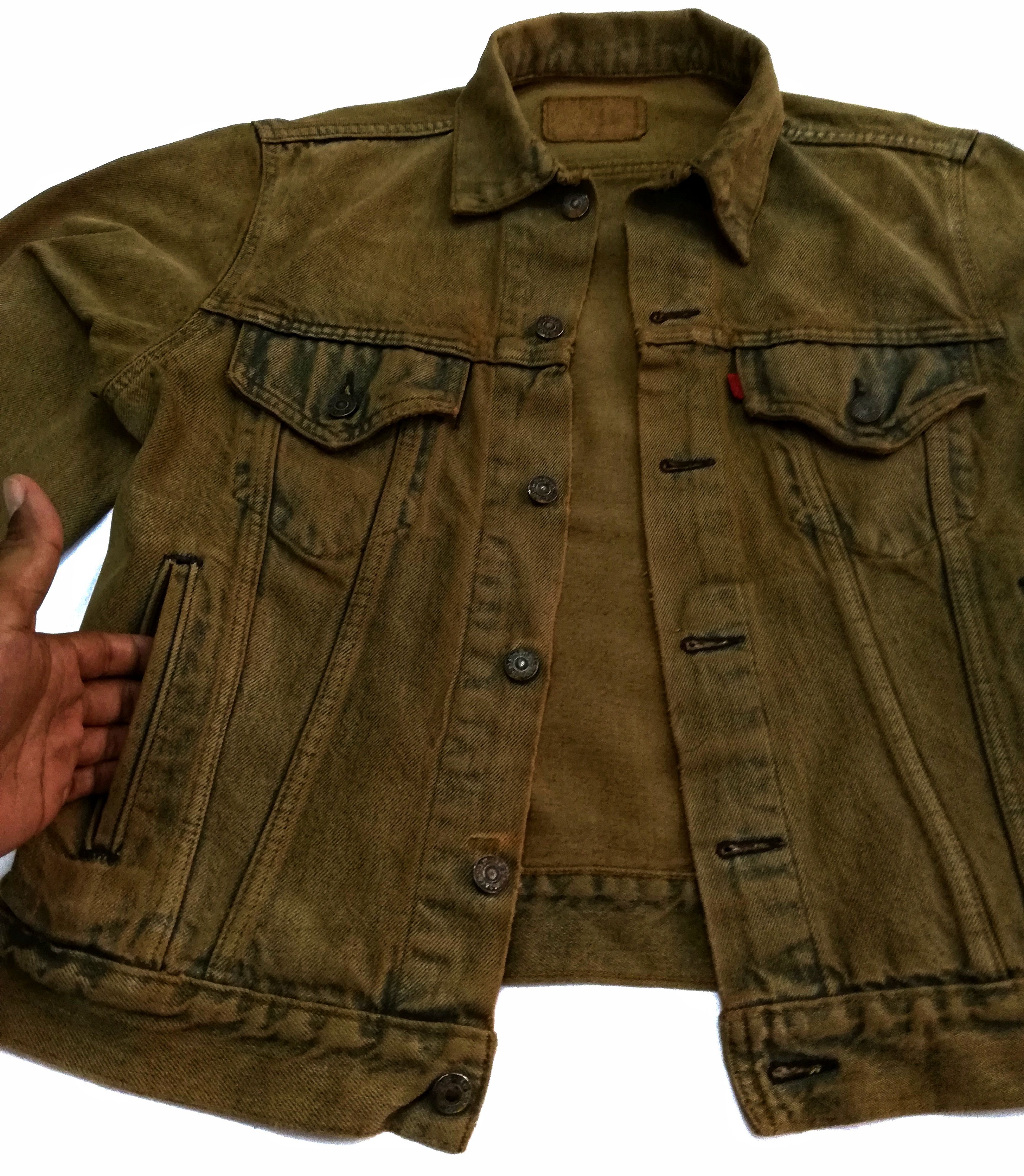Levi's Vintage Clothing × Vintage 🔥Rare!! 80's Light Levi’s Rusty Colour Denim Jacket🔥 Size US M / EU 48-50 / 2 - 10 Thumbnail