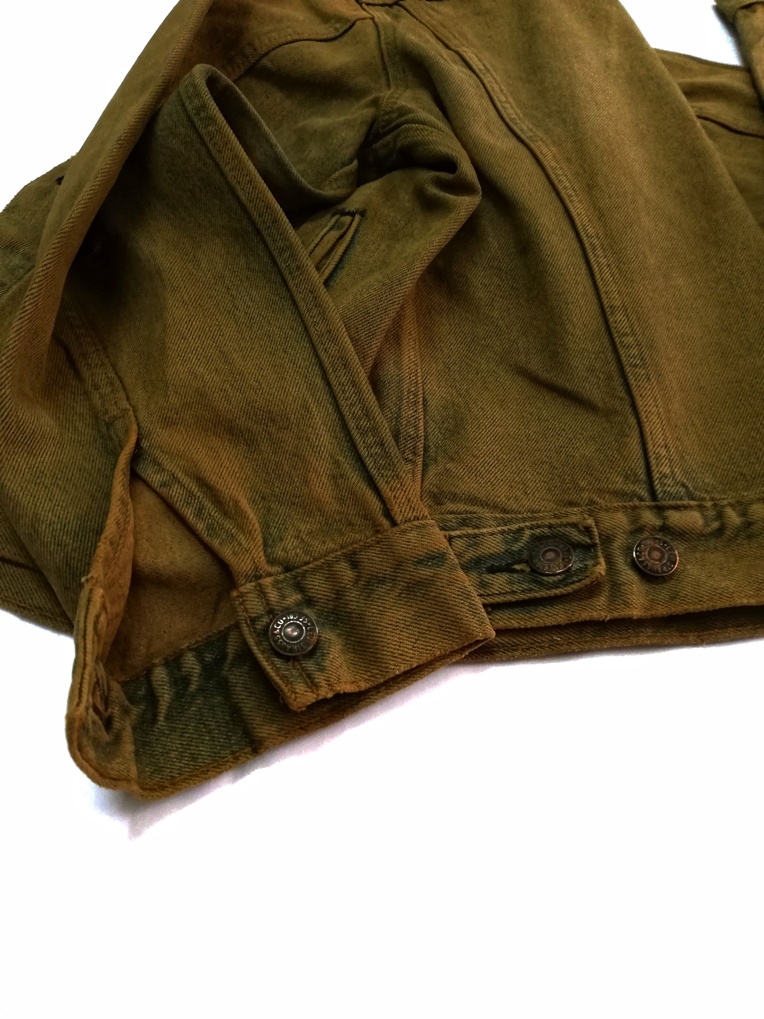 Levi's Vintage Clothing × Vintage 🔥Rare!! 80's Light Levi’s Rusty Colour Denim Jacket🔥 Size US M / EU 48-50 / 2 - 16 Thumbnail