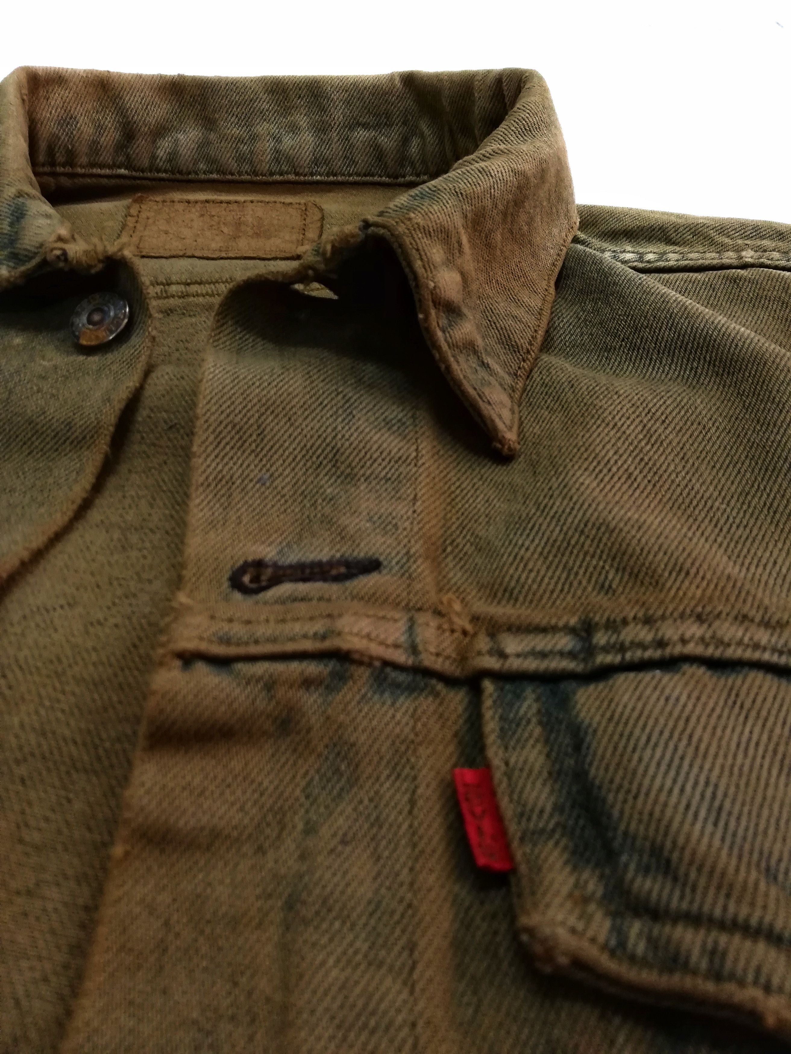 Levi's Vintage Clothing × Vintage 🔥Rare!! 80's Light Levi’s Rusty Colour Denim Jacket🔥 Size US M / EU 48-50 / 2 - 8 Thumbnail