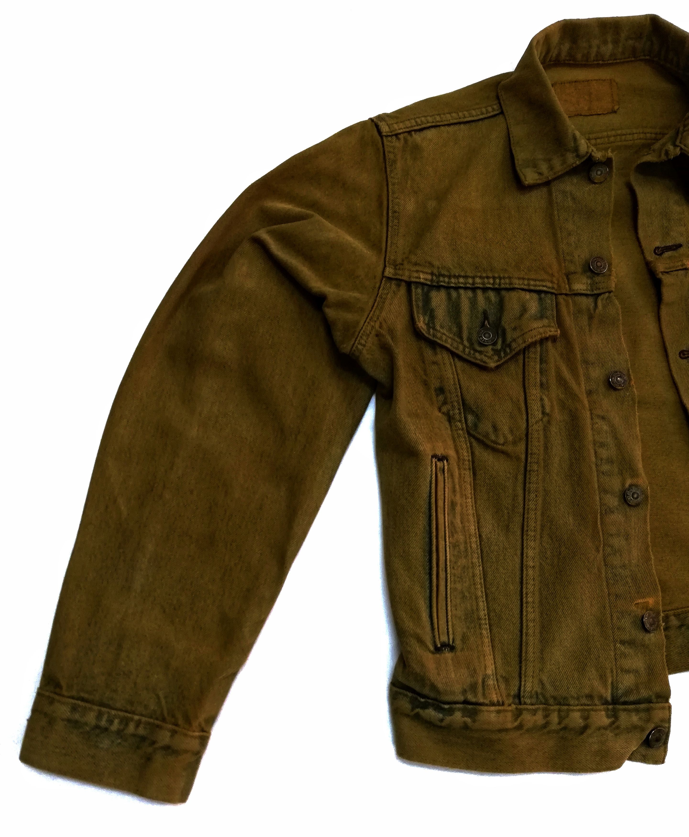 Levi's Vintage Clothing × Vintage 🔥Rare!! 80's Light Levi’s Rusty Colour Denim Jacket🔥 Size US M / EU 48-50 / 2 - 3 Thumbnail