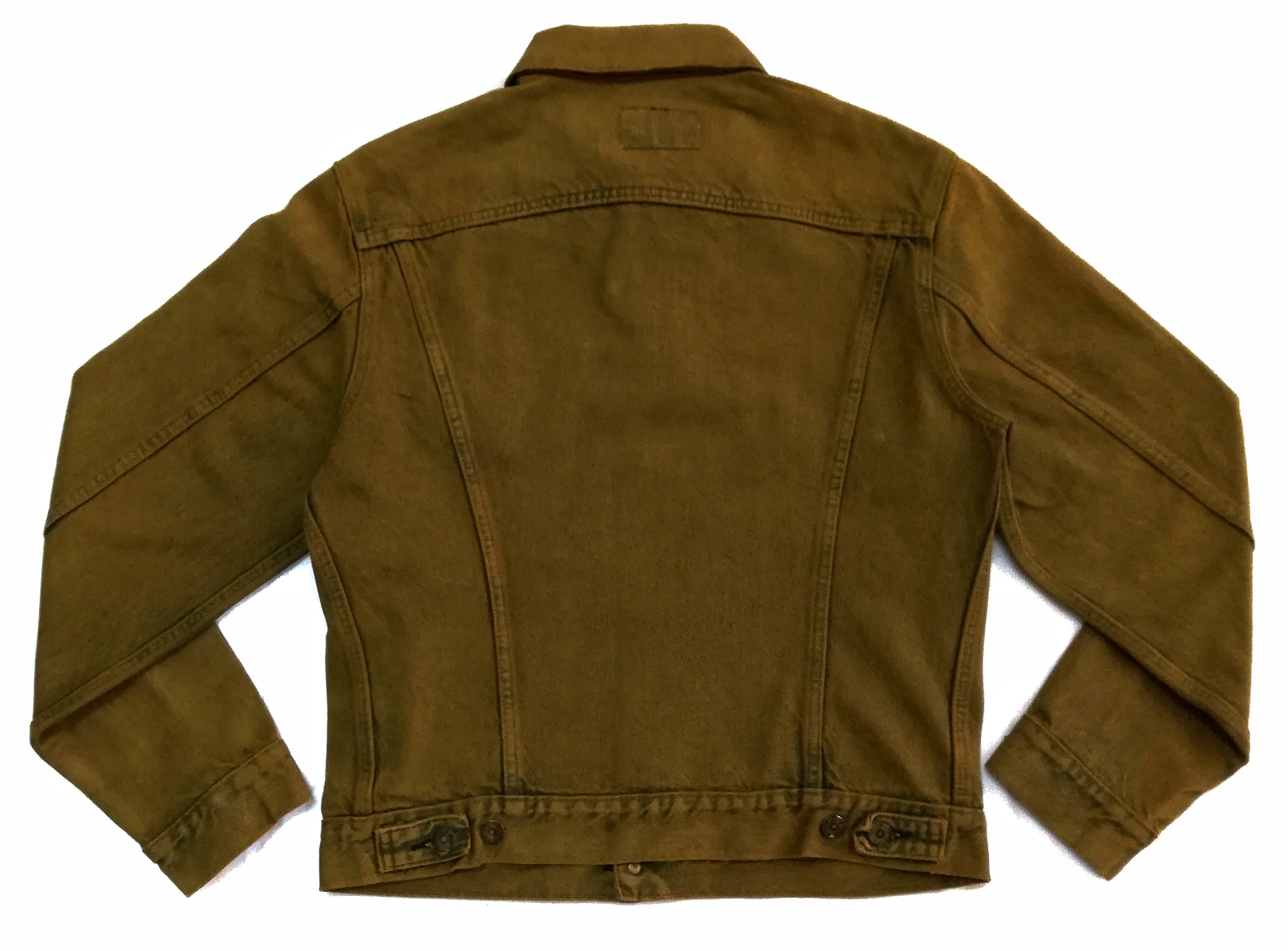 Levi's Vintage Clothing × Vintage 🔥Rare!! 80's Light Levi’s Rusty Colour Denim Jacket🔥 Size US M / EU 48-50 / 2 - 17 Thumbnail