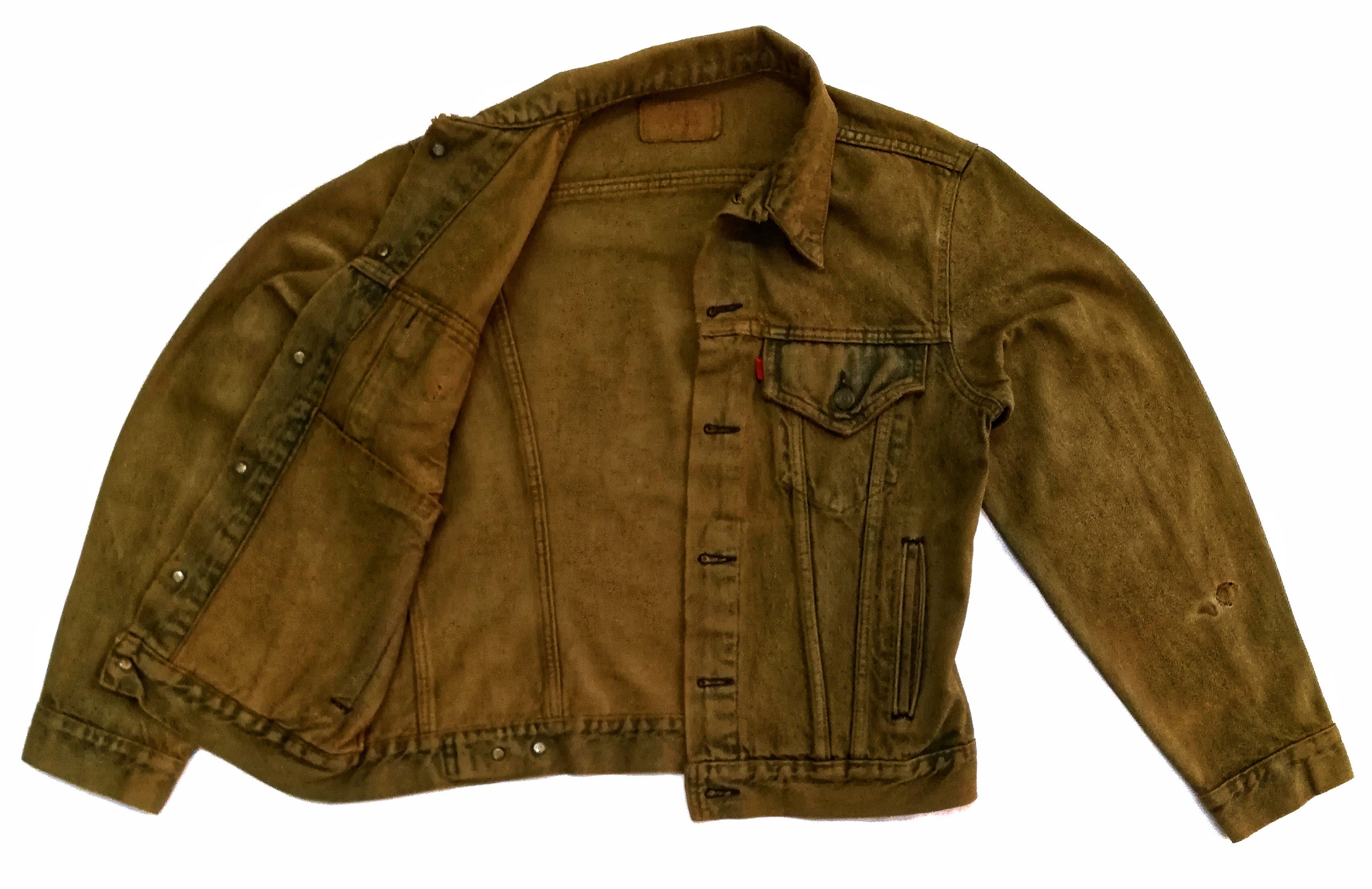 Levi's Vintage Clothing × Vintage 🔥Rare!! 80's Light Levi’s Rusty Colour Denim Jacket🔥 Size US M / EU 48-50 / 2 - 13 Thumbnail
