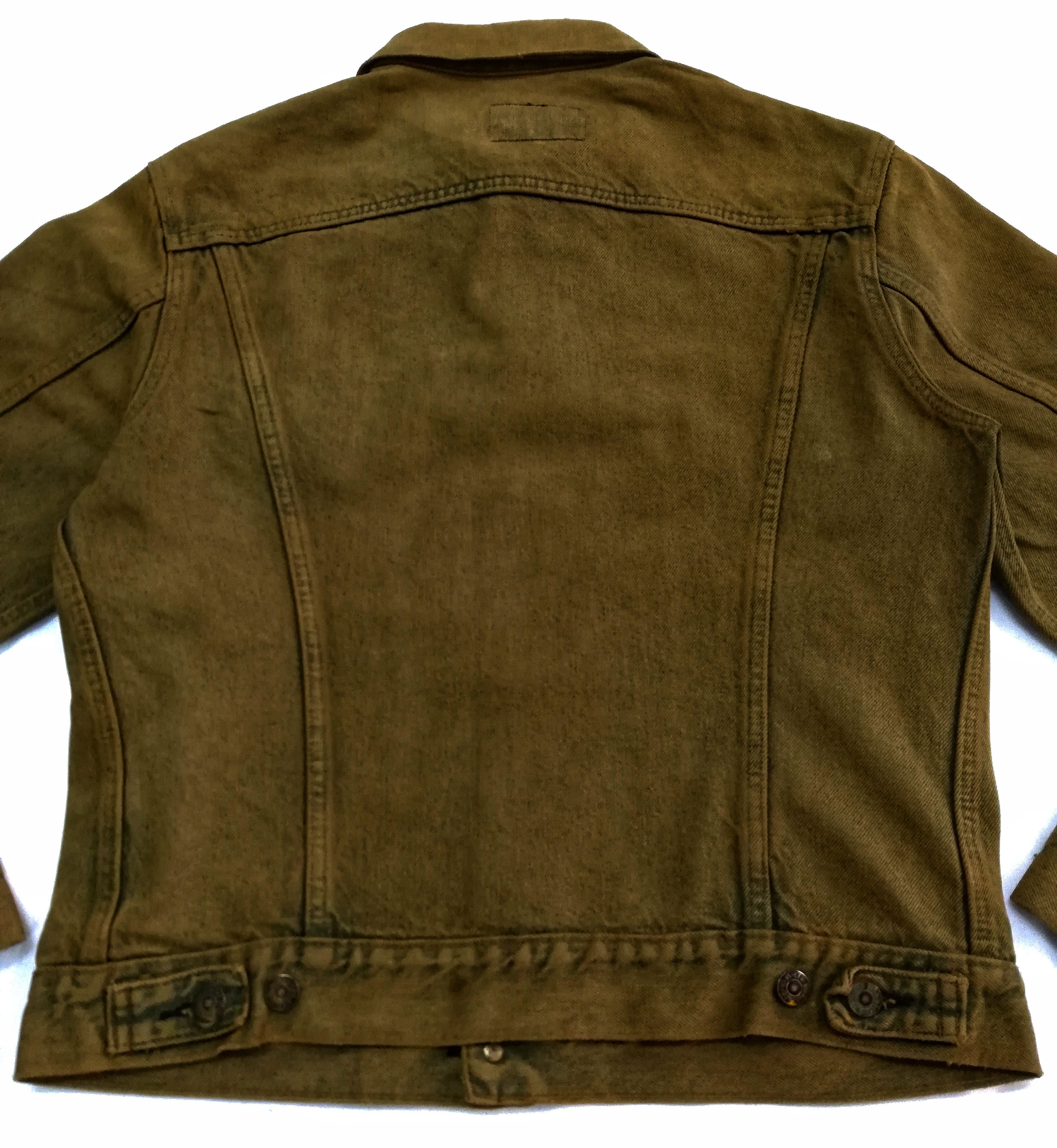 Levi's Vintage Clothing × Vintage 🔥Rare!! 80's Light Levi’s Rusty Colour Denim Jacket🔥 Size US M / EU 48-50 / 2 - 18 Thumbnail