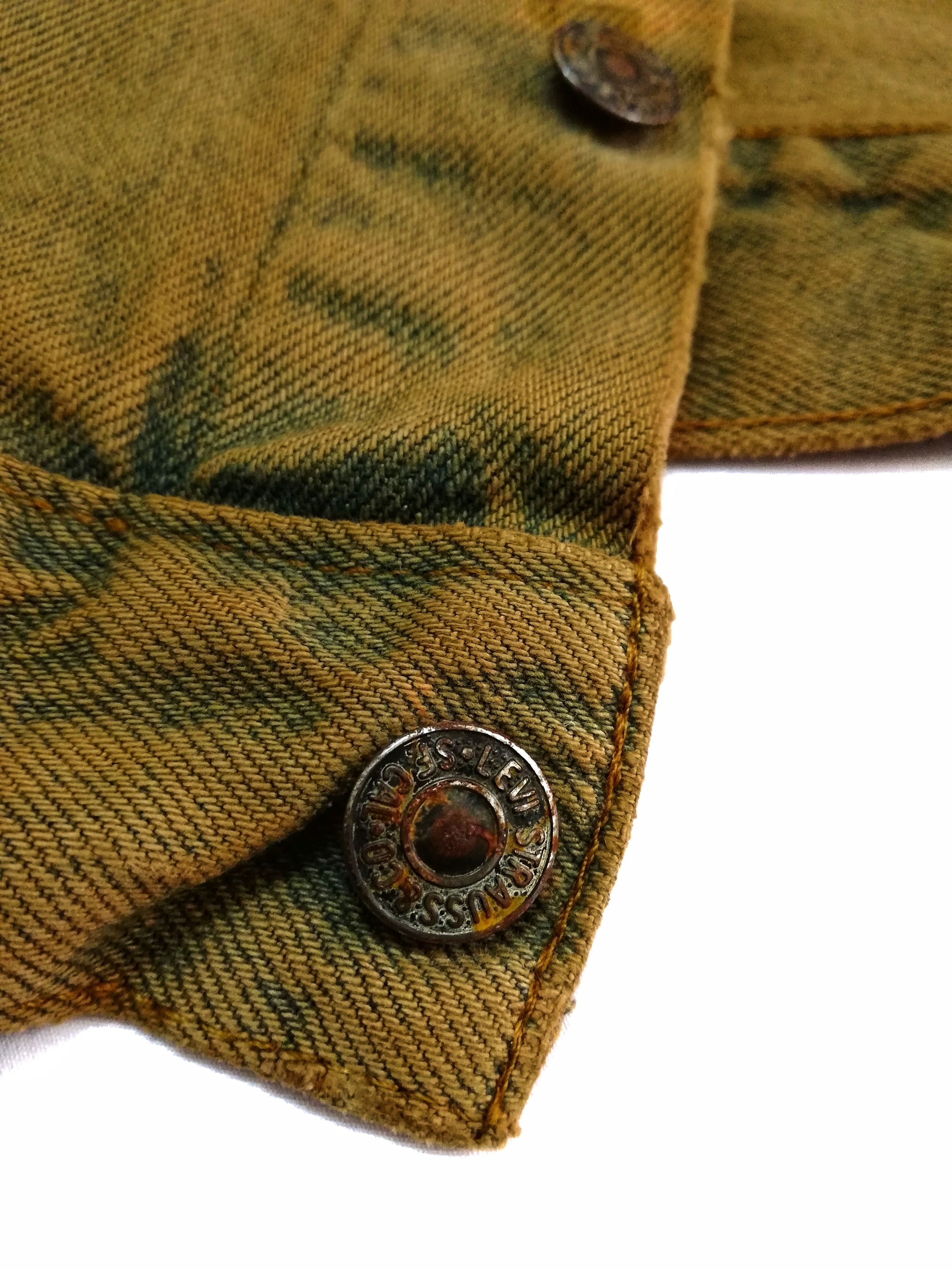 Levi's Vintage Clothing × Vintage 🔥Rare!! 80's Light Levi’s Rusty Colour Denim Jacket🔥 Size US M / EU 48-50 / 2 - 7 Thumbnail