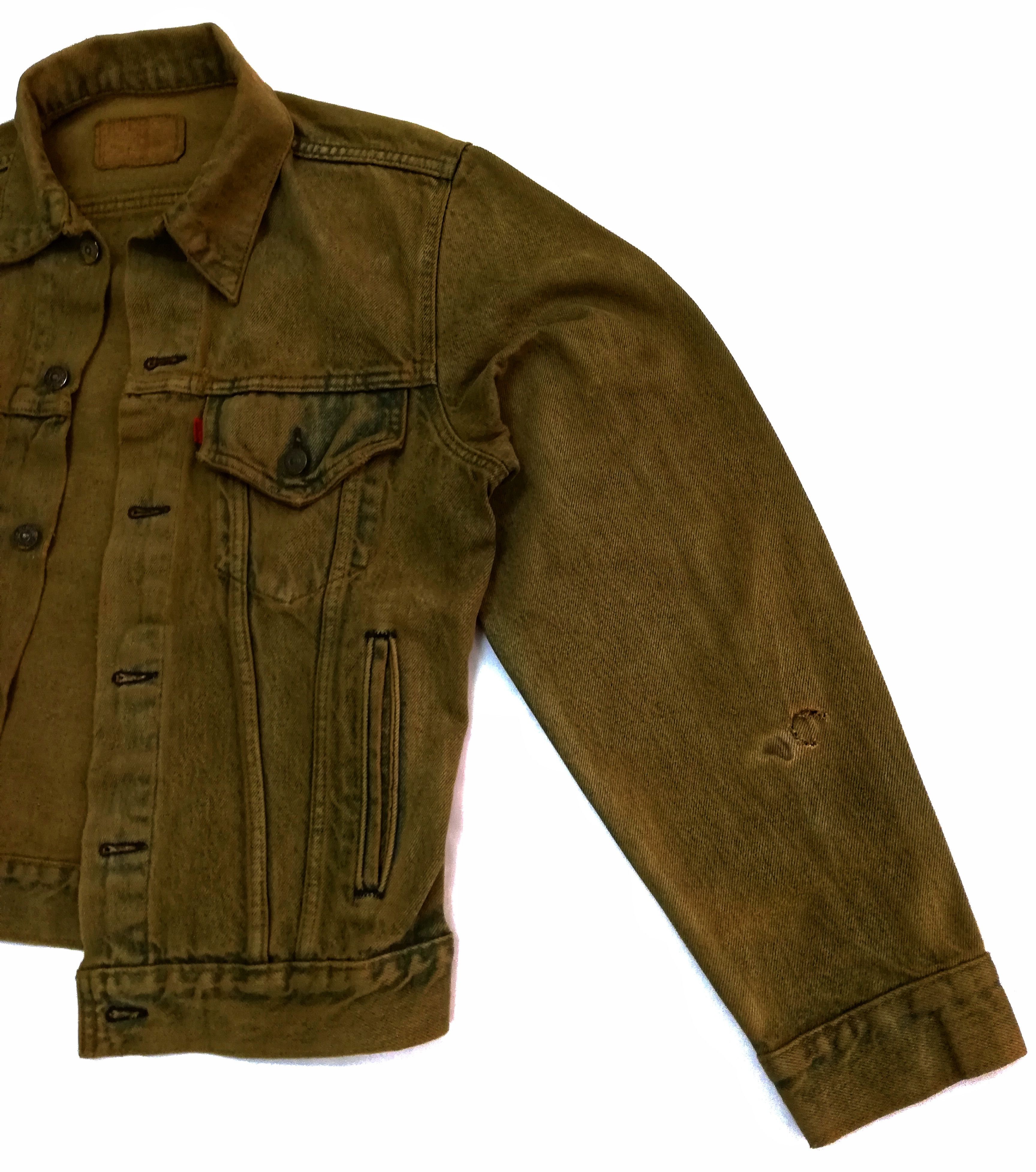 Levi's Vintage Clothing × Vintage 🔥Rare!! 80's Light Levi’s Rusty Colour Denim Jacket🔥 Size US M / EU 48-50 / 2 - 4 Thumbnail