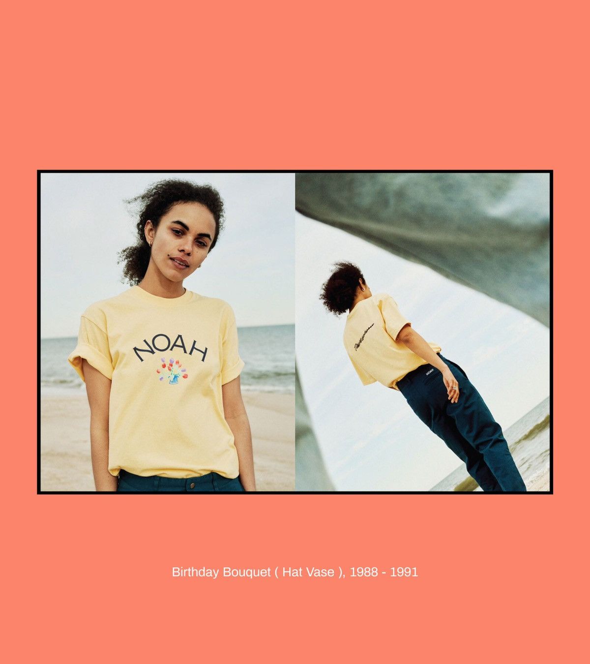 Noah Wesselmann Logo Lock Up Tee Size US XL / EU 56 / 4 - 4 Thumbnail