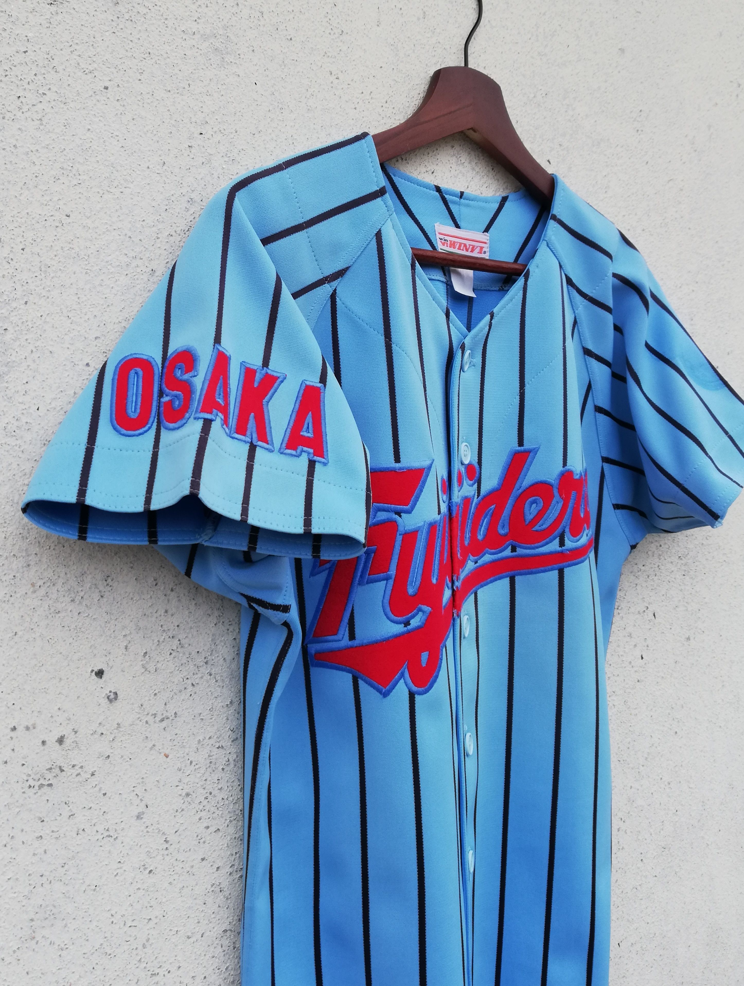 Japanese Brand × MLB × Vintage 🔥Osaka Fujiidera Big Logo Team Japanese League Vintage🔥 Size US S / EU 44-46 / 1 - 4 Thumbnail
