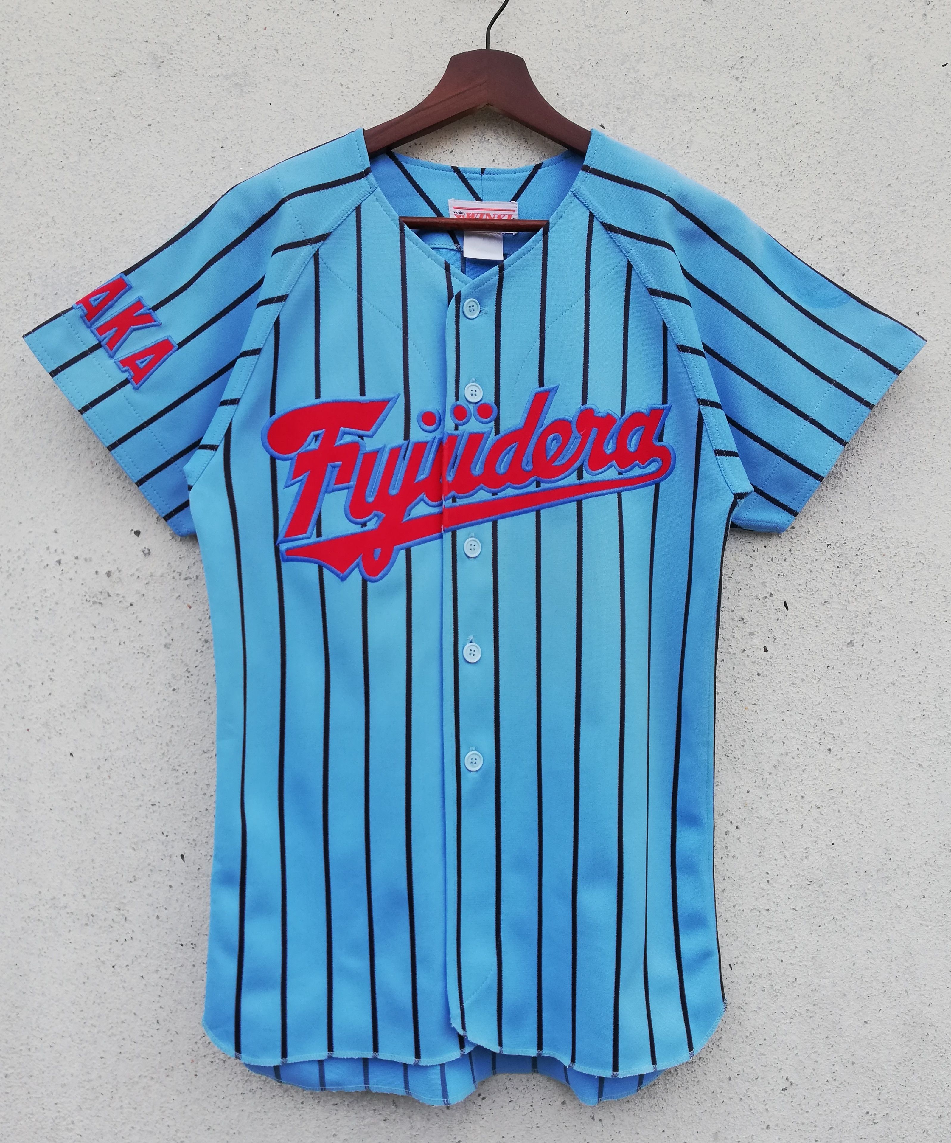image of Mlb x Vintage Osaka Fujiidera Big Logo Team Japanese League Vintage in Blue, Men's (Size Small)