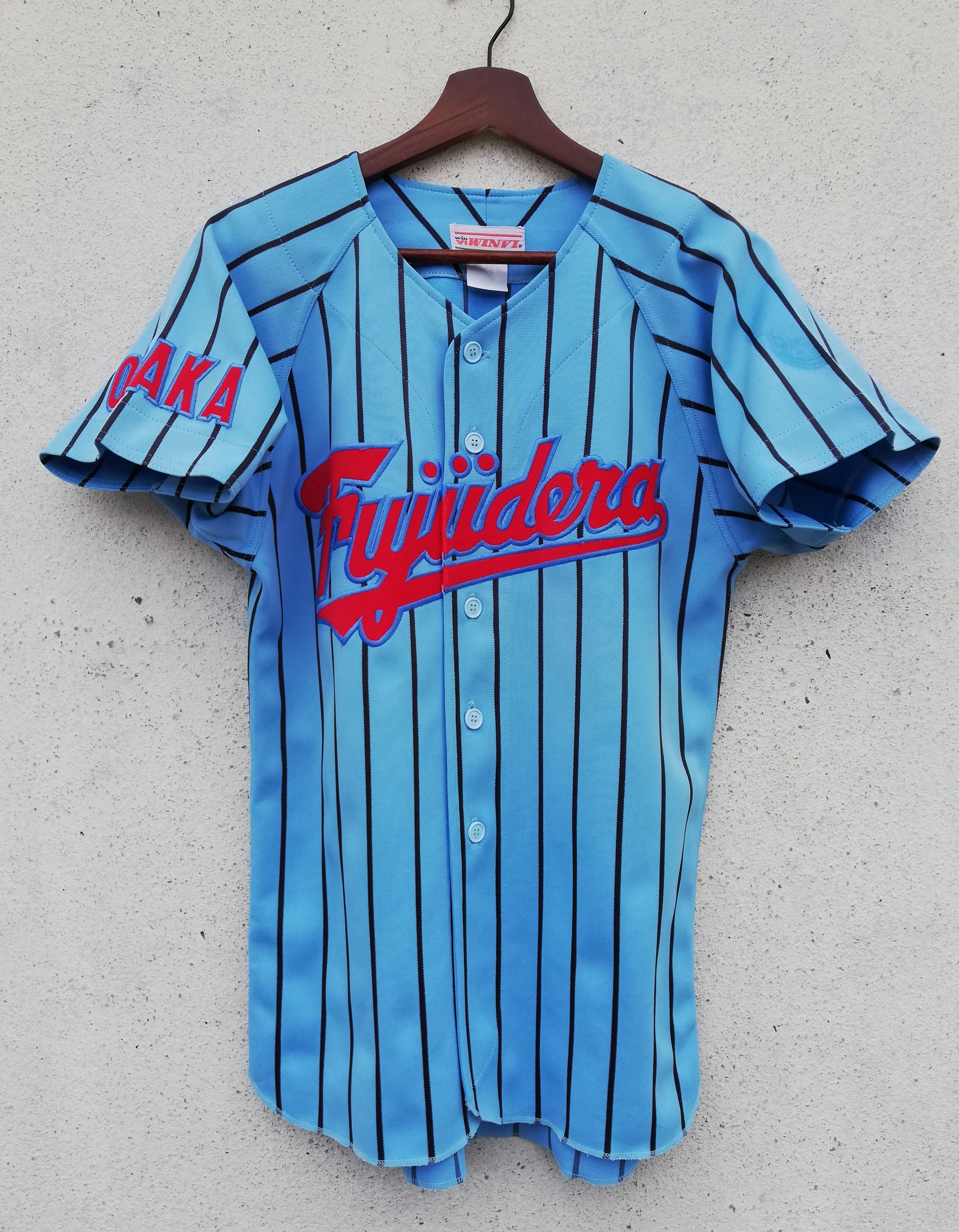 Japanese Brand × MLB × Vintage 🔥Osaka Fujiidera Big Logo Team Japanese League Vintage🔥 Size US S / EU 44-46 / 1 - 2 Thumbnail