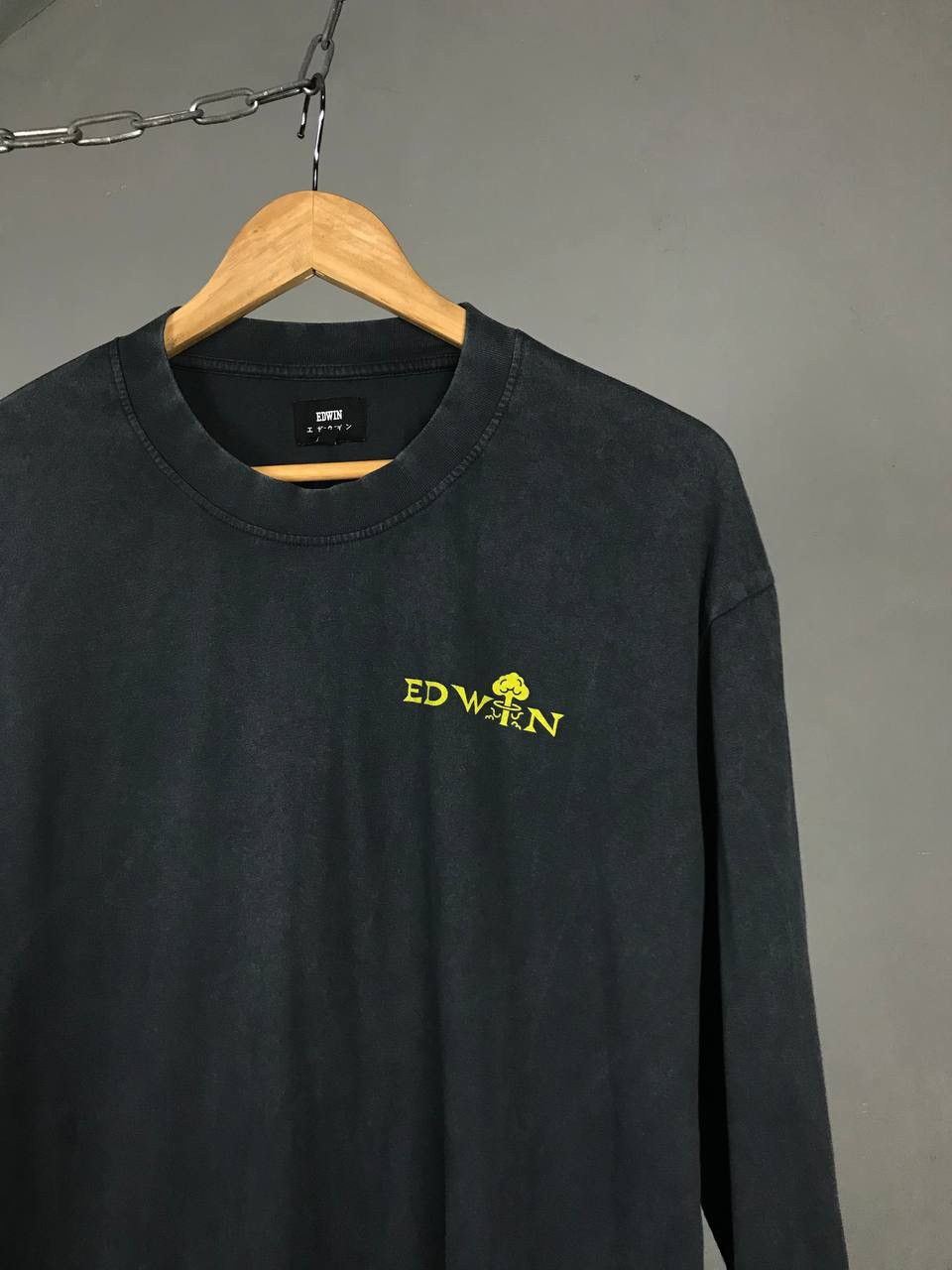Edwin Edwin Japanese Brand streetwear garment died longsleeve Size US M / EU 48-50 / 2 - 2 Thumbnail