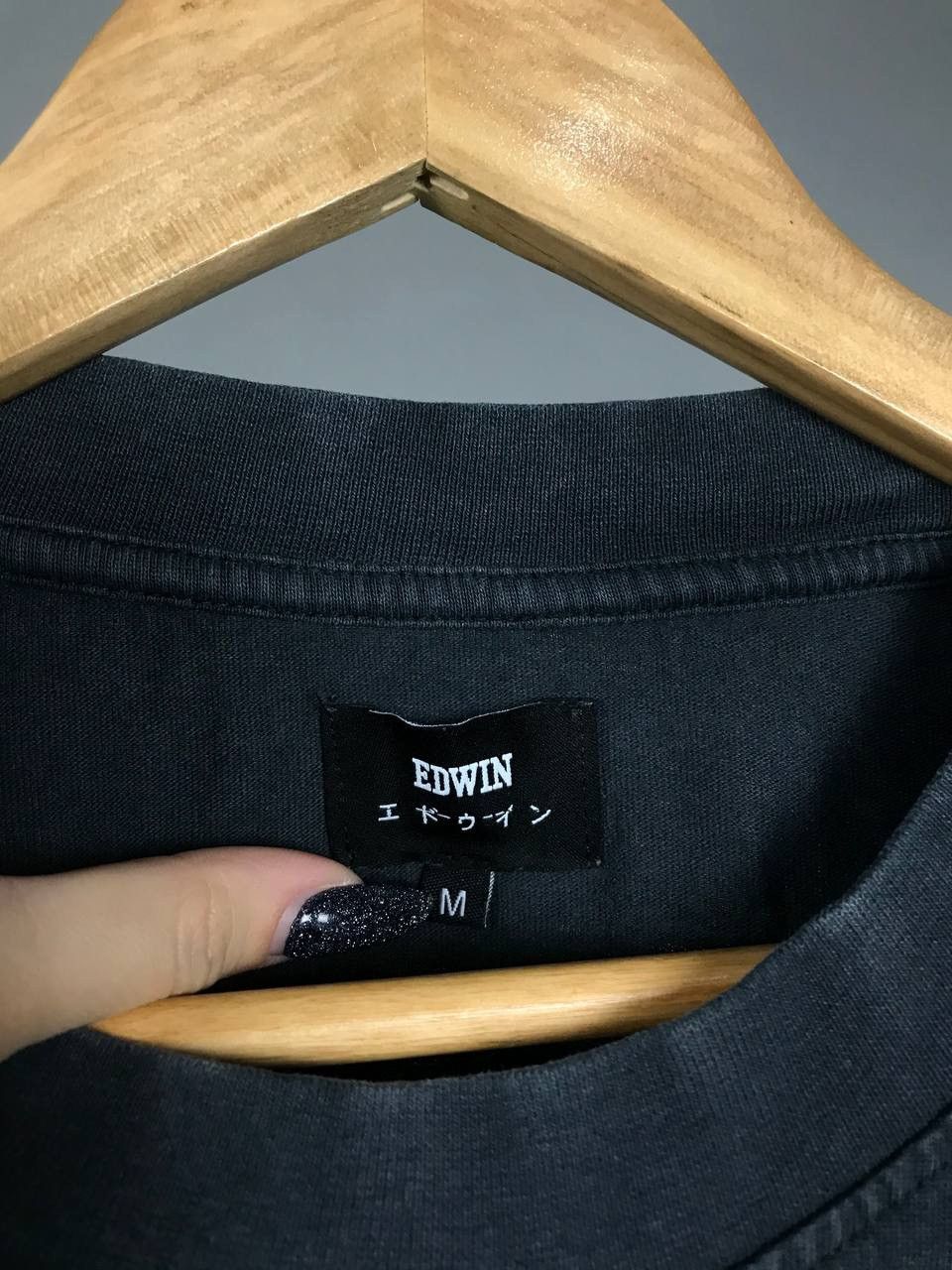 Edwin Edwin Japanese Brand streetwear garment died longsleeve Size US M / EU 48-50 / 2 - 4 Thumbnail
