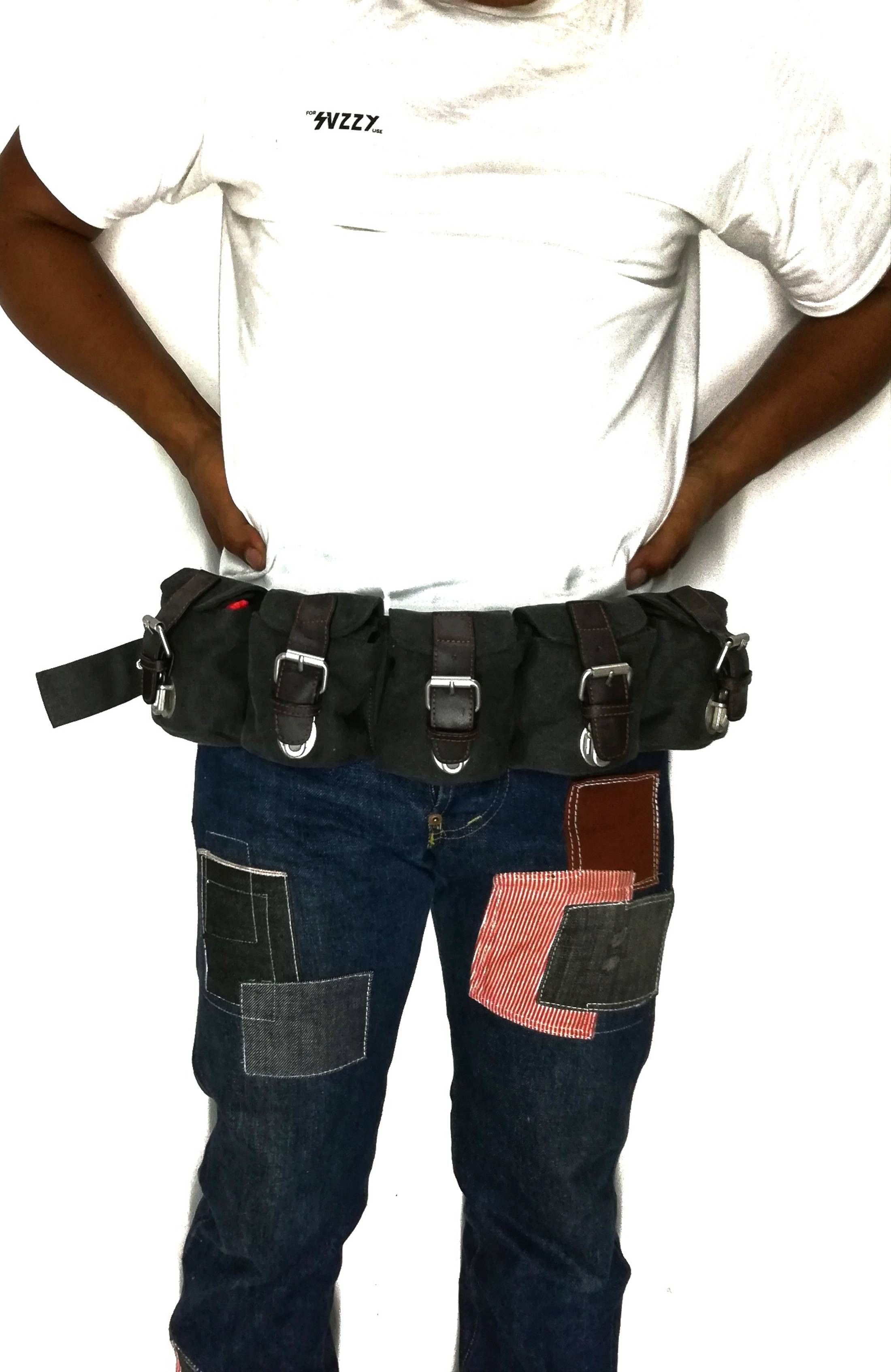 Japanese Brand 🔥TACTICAL BELT MULTIPOCKET TACTICAL WAIST BAG 🔥 Size ONE SIZE - 10 Thumbnail