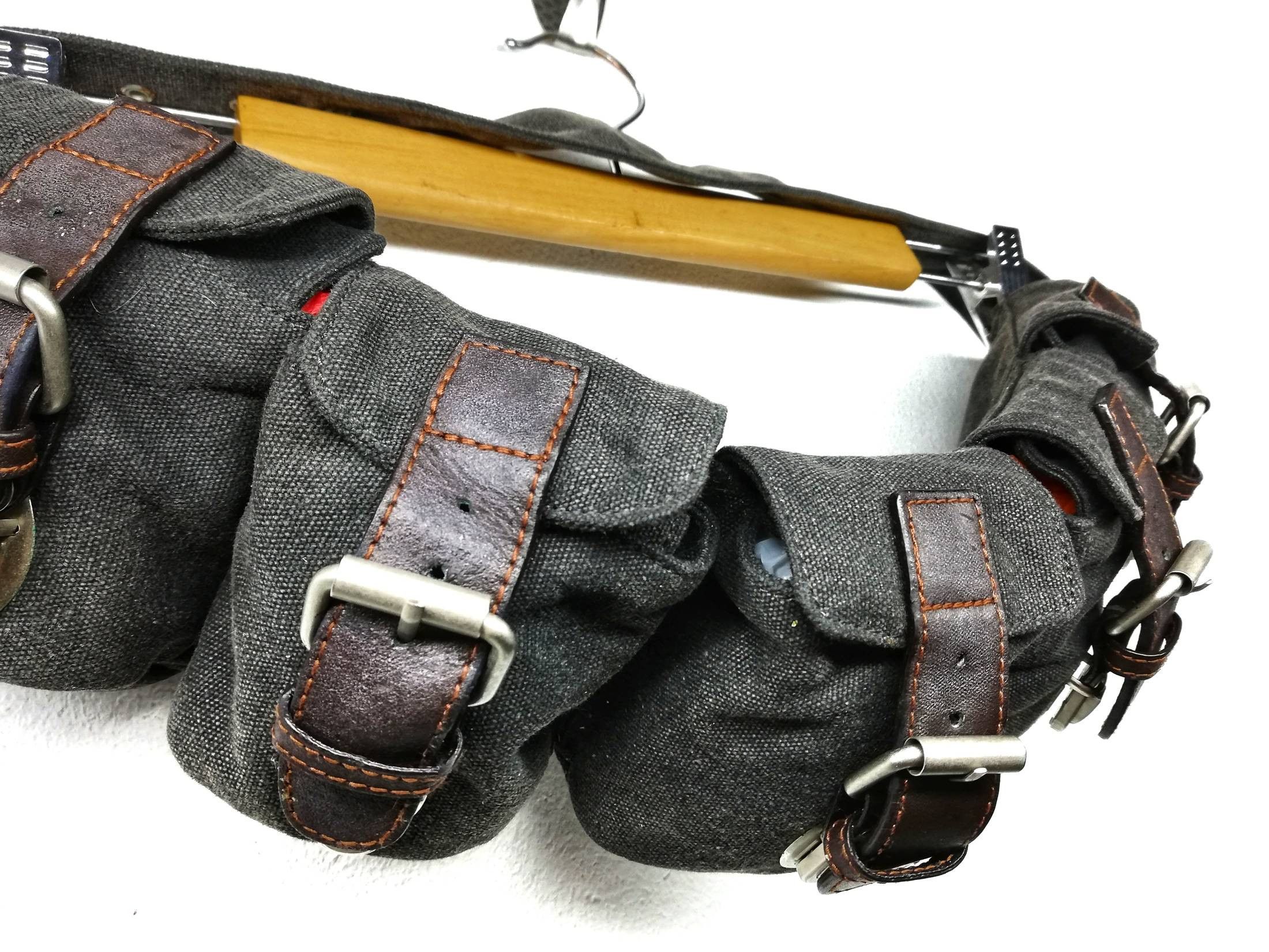 Japanese Brand 🔥TACTICAL BELT MULTIPOCKET TACTICAL WAIST BAG 🔥 Size ONE SIZE - 5 Thumbnail