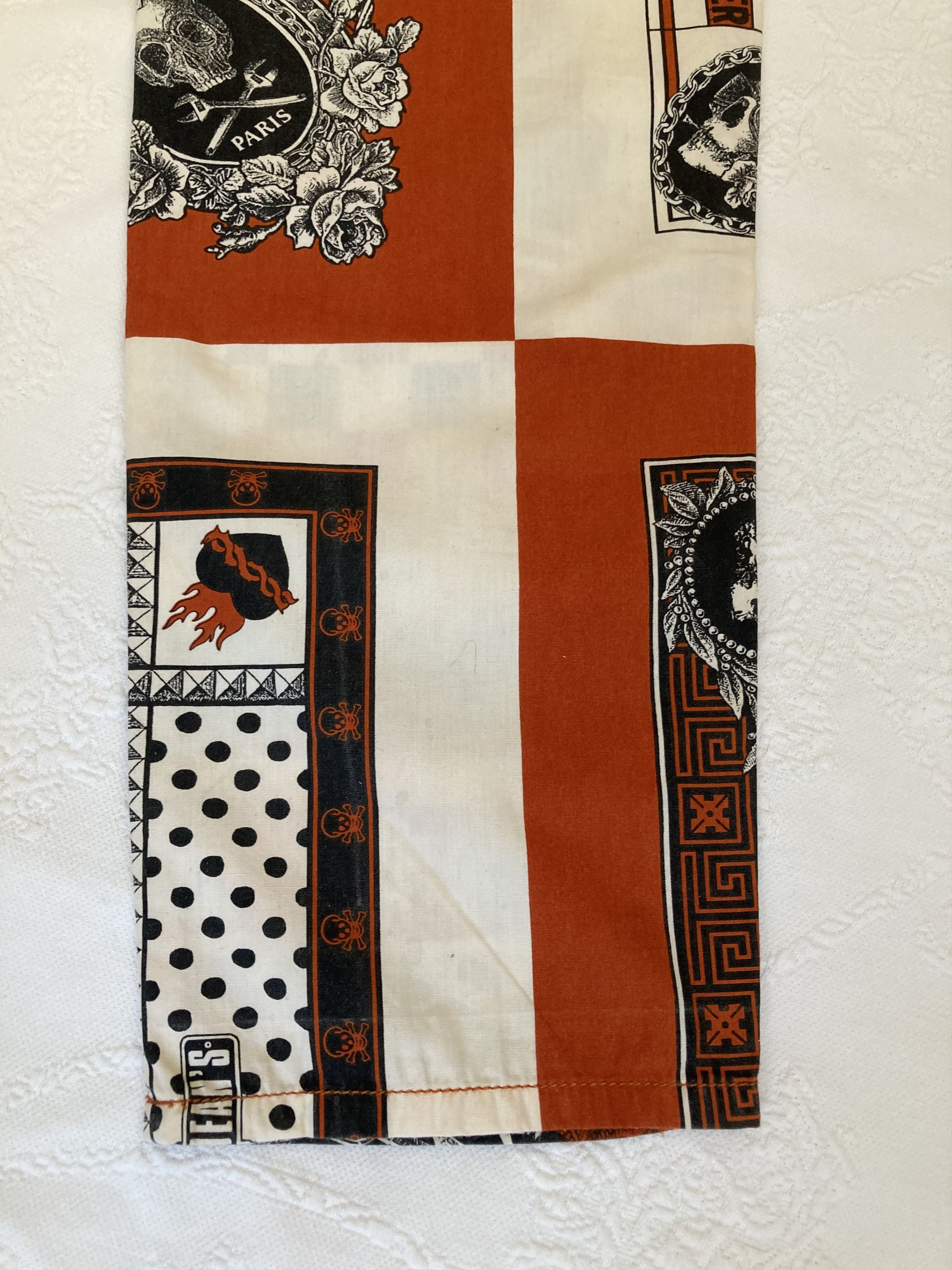 Jean Paul Gaultier Jean paul Gaultier SS94 Handkerchief printed pants Size US 26 / EU 42 - 14 Thumbnail