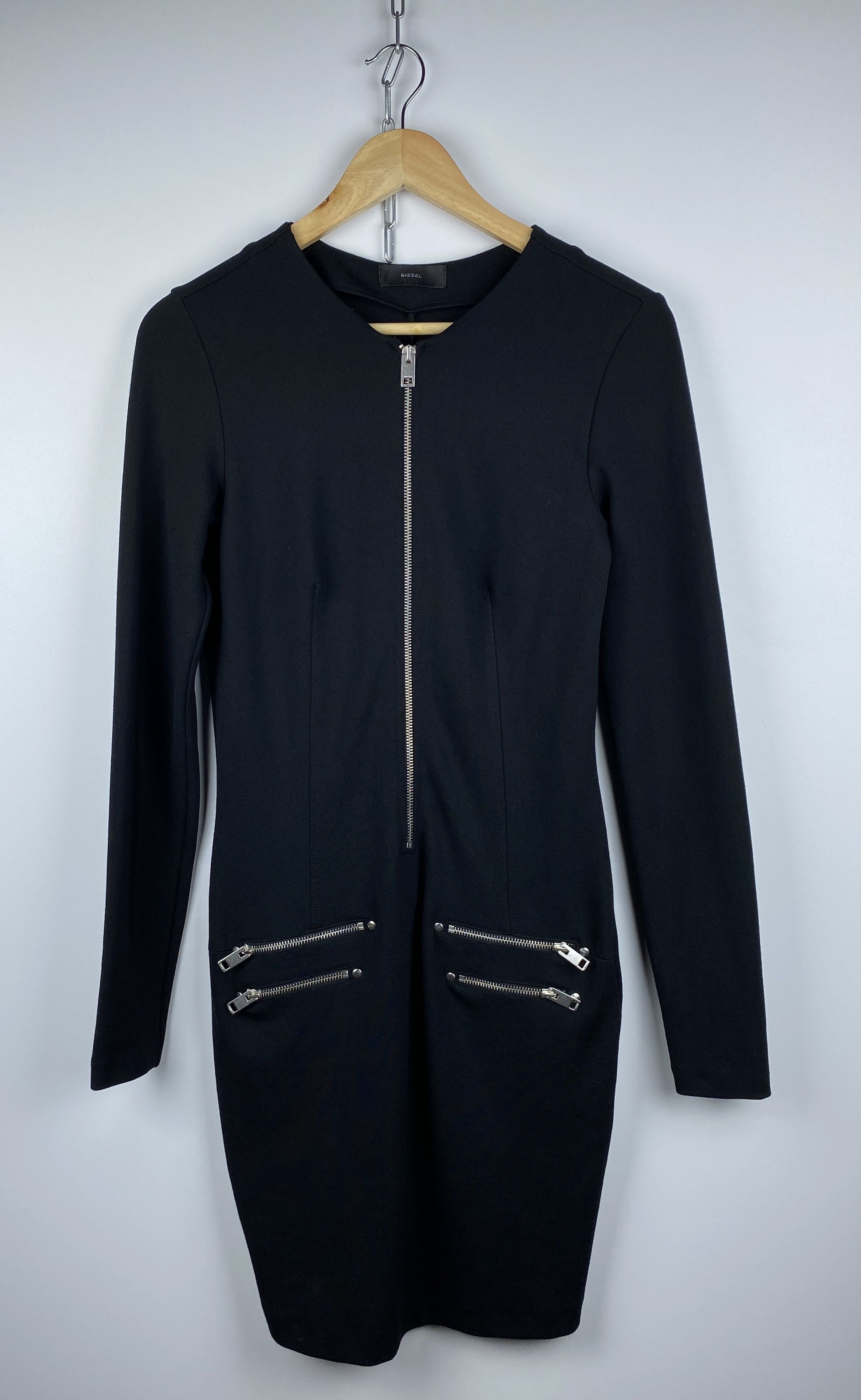 Diesel Diesel Bodycon Zipper Dress Size M Size M / US 6-8 / IT 42-44 - 3 Thumbnail