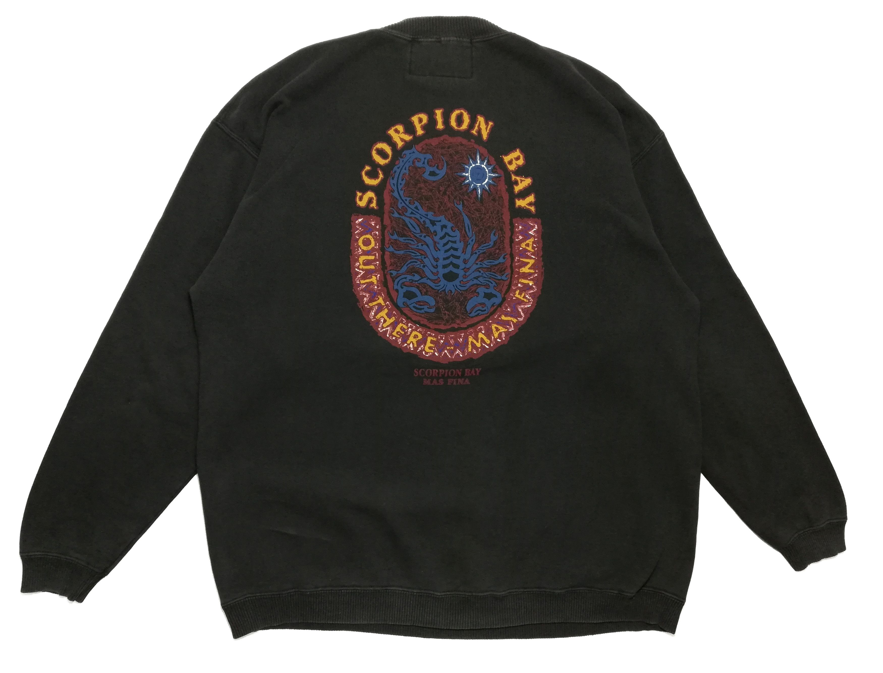 Rare!!! Vintage Scorpion Bay Sweatshirt Crewneck Vtg Out authentic There Mas Fina Authentic Made in USA Jacket