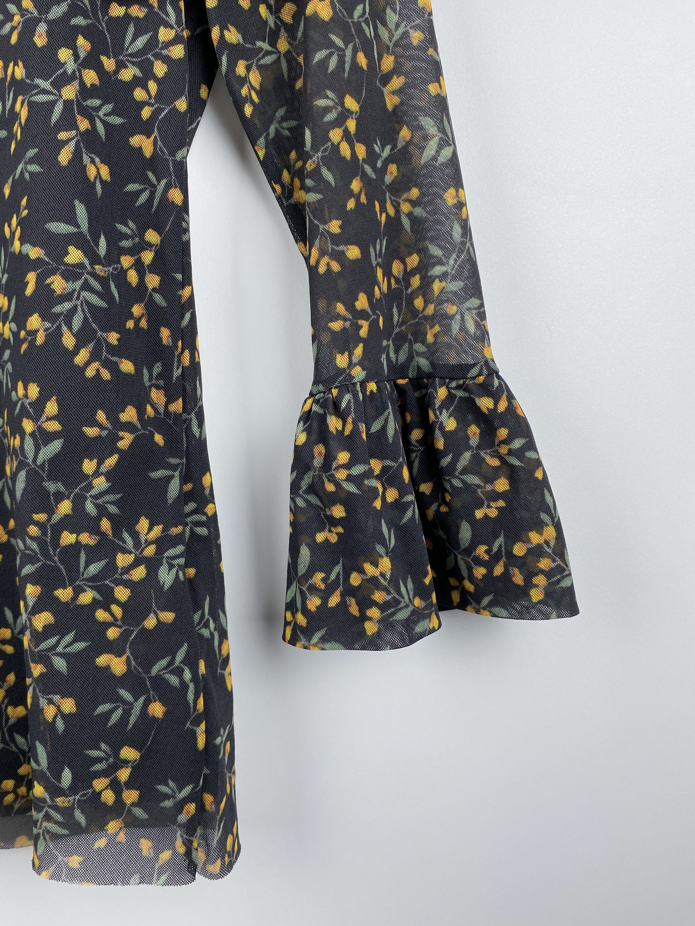 Ganni Ganni Floral Blouse Made in Portugal Size XS Size XS / US 0-2 / IT 36-38 - 6 Thumbnail