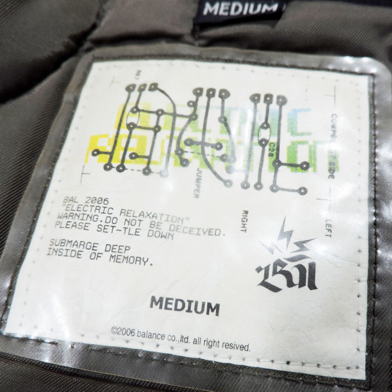 Alpha Industries Alpha Industries X Bal "Electric Relaxation" SS06 N-2B Size US M / EU 48-50 / 2 - 5 Thumbnail