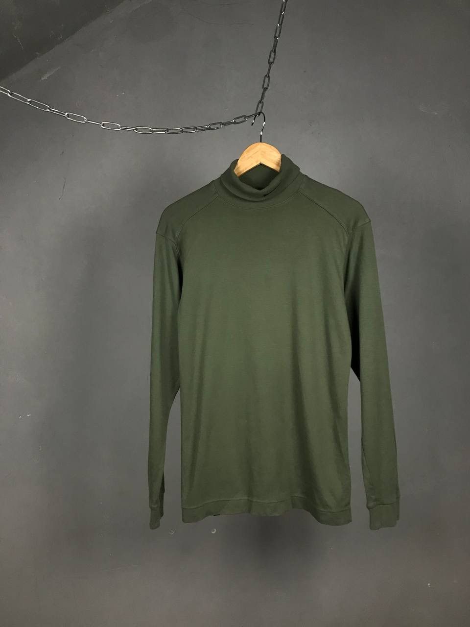 Vintage Nike swoosh streetwear vintage green golf sweatshirt Size US S / EU 44-46 / 1 - 1 Thumbnail