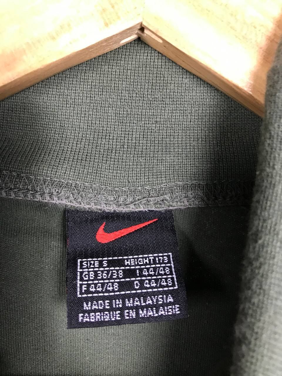 Vintage Nike swoosh streetwear vintage green golf sweatshirt Size US S / EU 44-46 / 1 - 4 Thumbnail