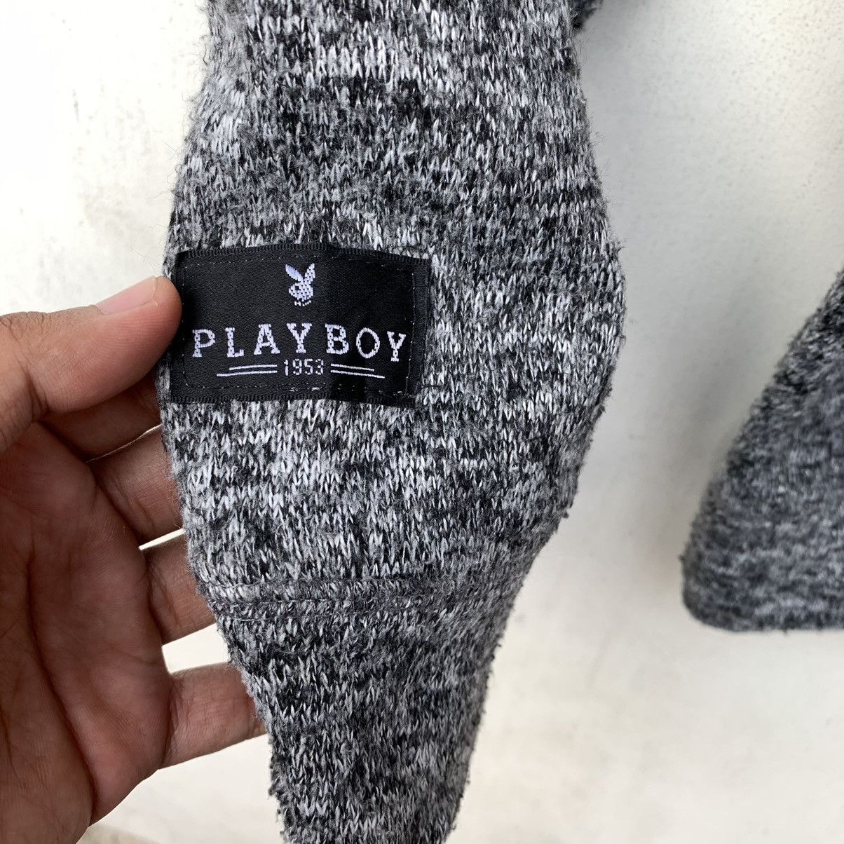 Playboy × Vintage Vintage Playboy Crewneck Sweatshirt Size US L / EU 52-54 / 3 - 3 Thumbnail