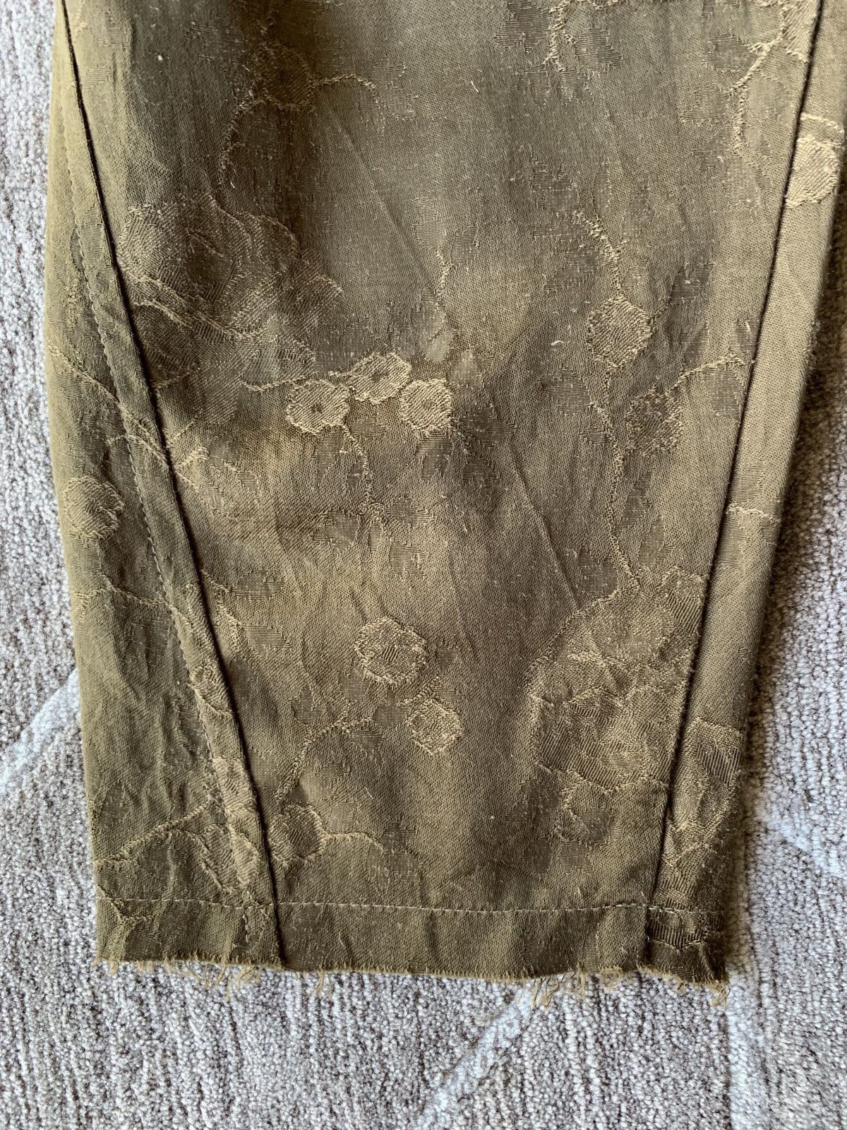 Song For The Mute Floral Jacquard Track Pants - SIZE TRADE Size US 30 / EU 46 - 6 Thumbnail
