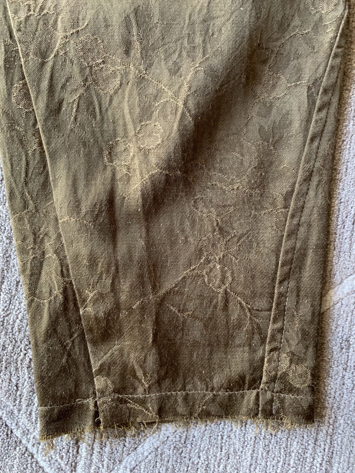 Song For The Mute Floral Jacquard Track Pants - SIZE TRADE Size US 30 / EU 46 - 7 Thumbnail