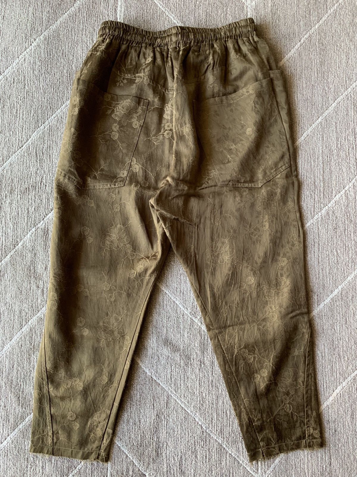 Song For The Mute Floral Jacquard Track Pants - SIZE TRADE Size US 30 / EU 46 - 4 Thumbnail