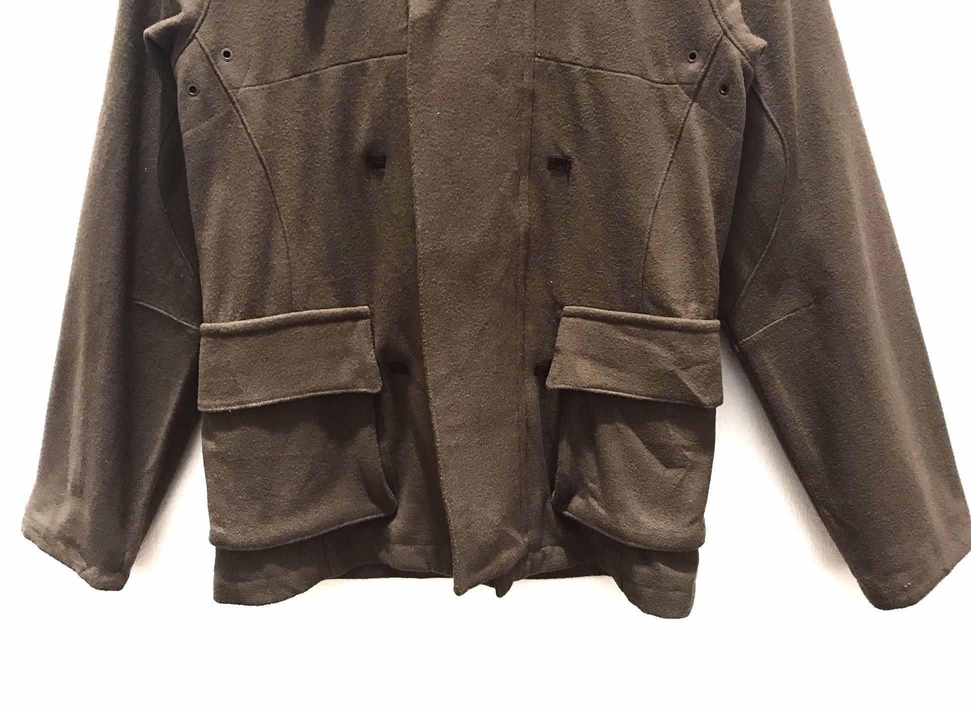 Japanese Brand PPFM Wool Hoodies Jacket Size US M / EU 48-50 / 2 - 5 Thumbnail