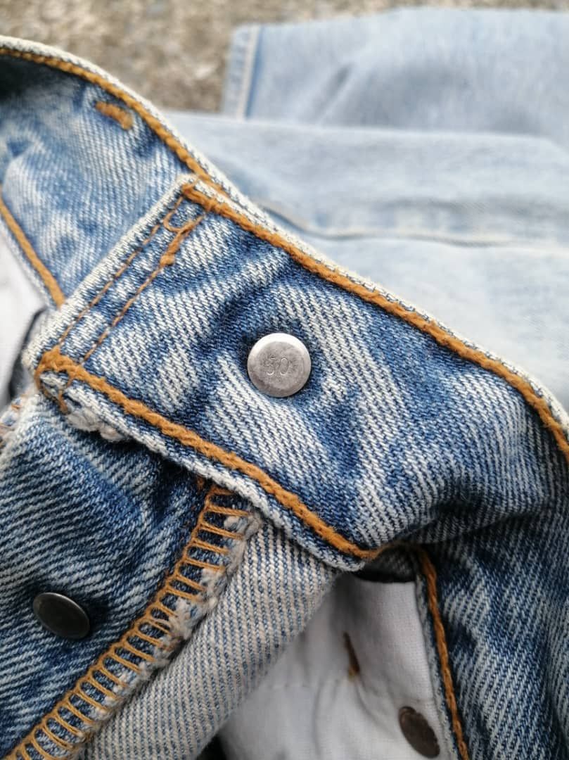 Levi's × Levi's Vintage Clothing Vintage Levi's Strauss 501 Fly Button Denim Jeans Size US 29 - 6 Thumbnail
