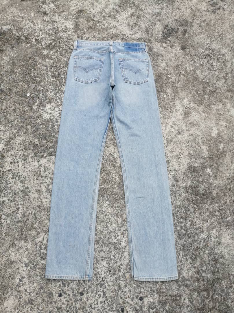 Levi's × Levi's Vintage Clothing Vintage Levi's Strauss 501 Fly Button Denim Jeans Size US 29 - 2 Thumbnail