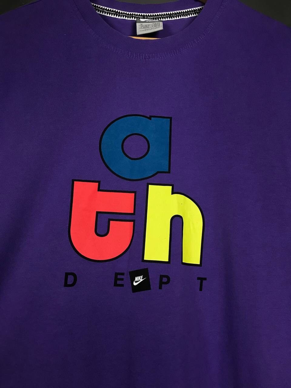 Vintage Nike ATH vintage streetwear tee Size US M / EU 48-50 / 2 - 3 Thumbnail