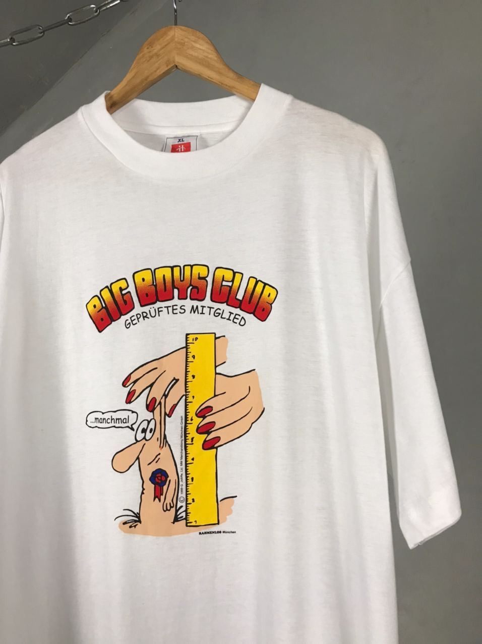 Other × Vintage Big Boys Club Other streetwear white tee Size US XL / EU 56 / 4 - 2 Thumbnail