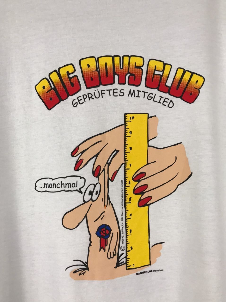 Other × Vintage Big Boys Club Other streetwear white tee Size US XL / EU 56 / 4 - 3 Thumbnail