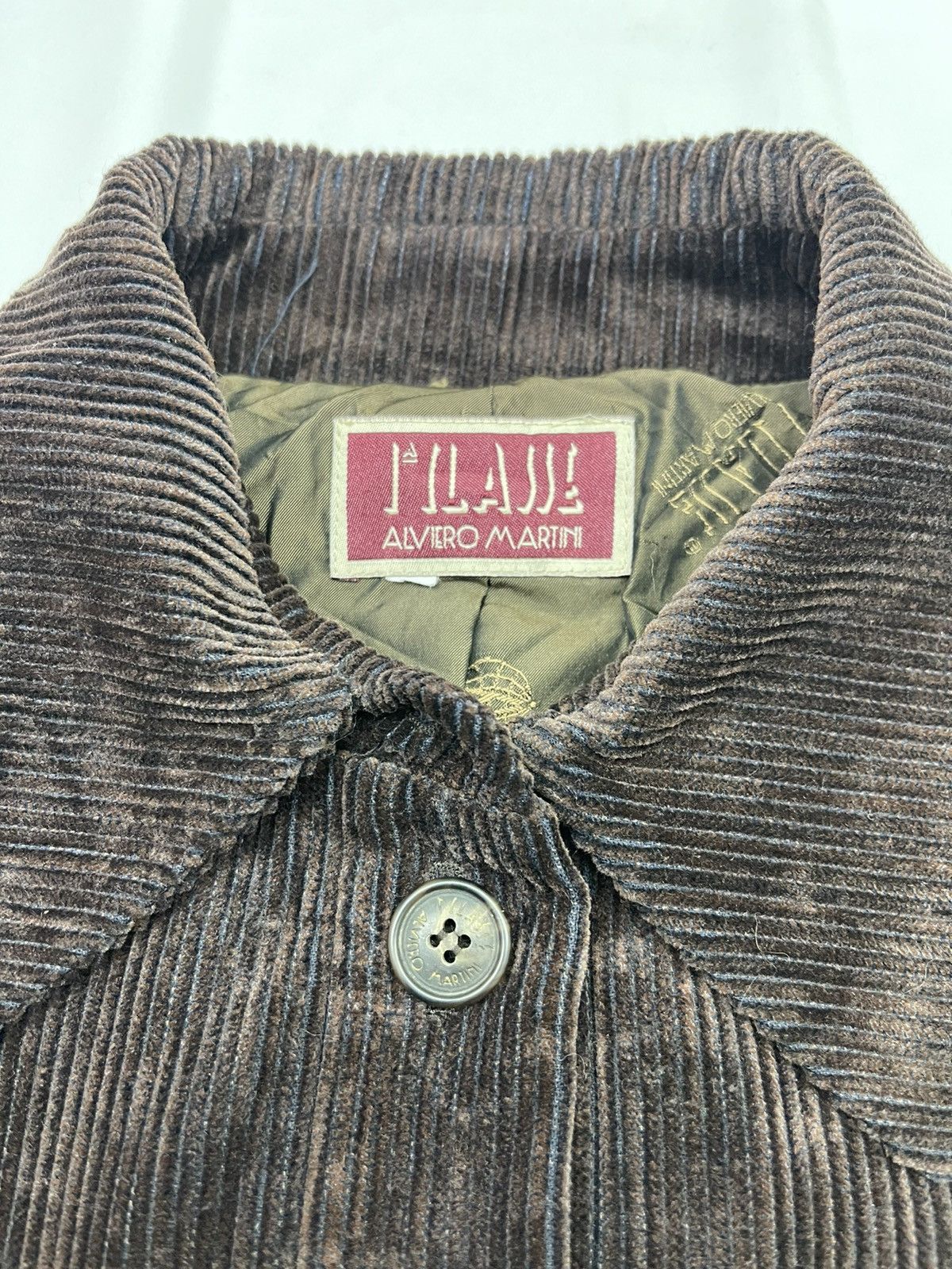 Alviero Martini ALVIERO MARTINI CORDUROY JACKET Size US L / EU 52-54 / 3 - 7 Thumbnail