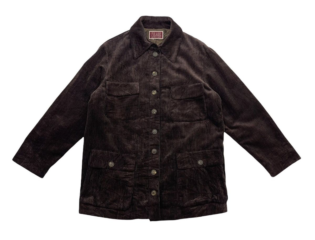 Alviero Martini ALVIERO MARTINI CORDUROY JACKET Size US L / EU 52-54 / 3 - 3 Thumbnail