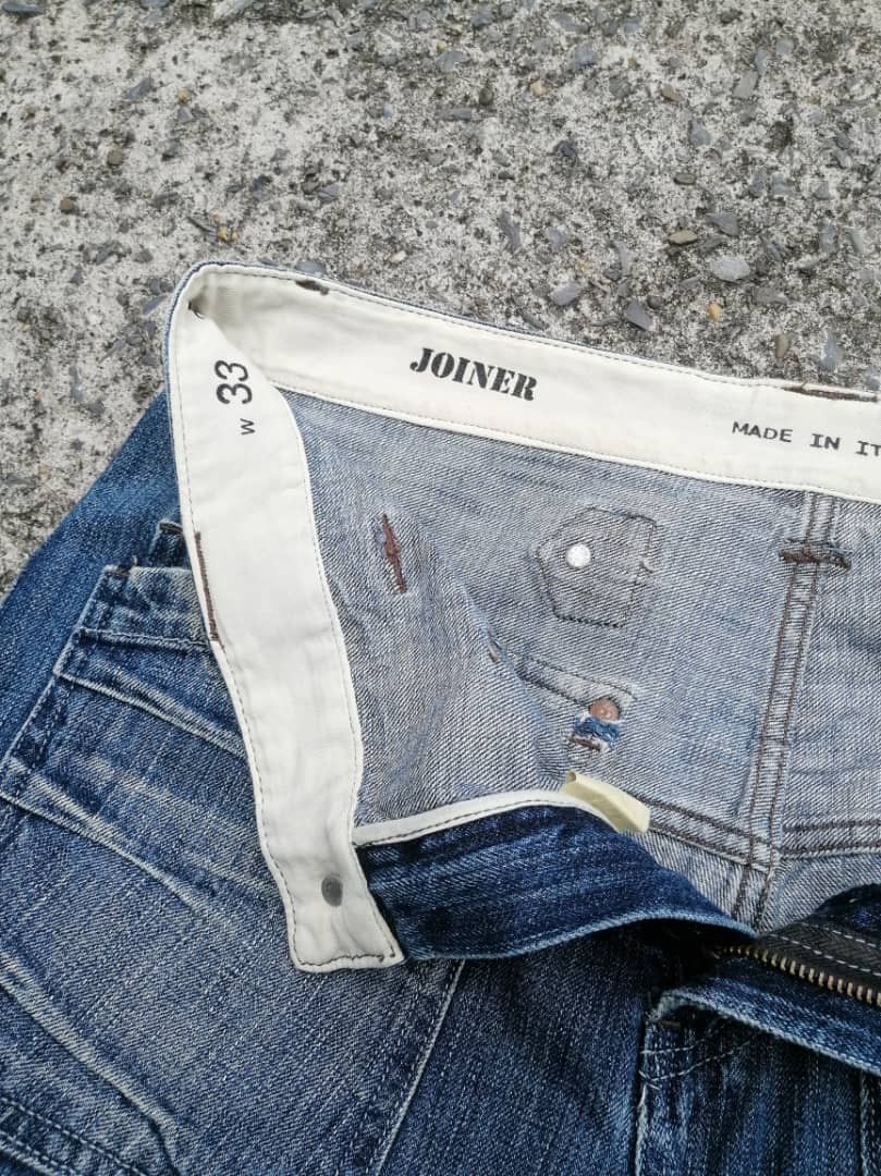Designer Rare Joiner Made In Italy Denim Jeans Size US 34 / EU 50 - 6 Thumbnail
